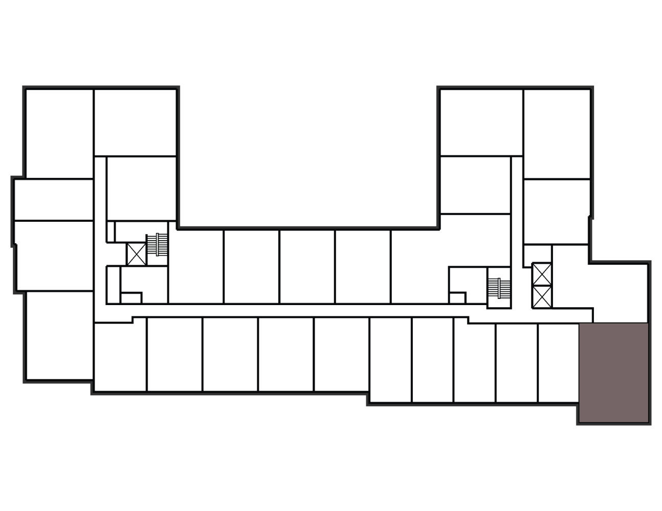 keyplan of apartment A108