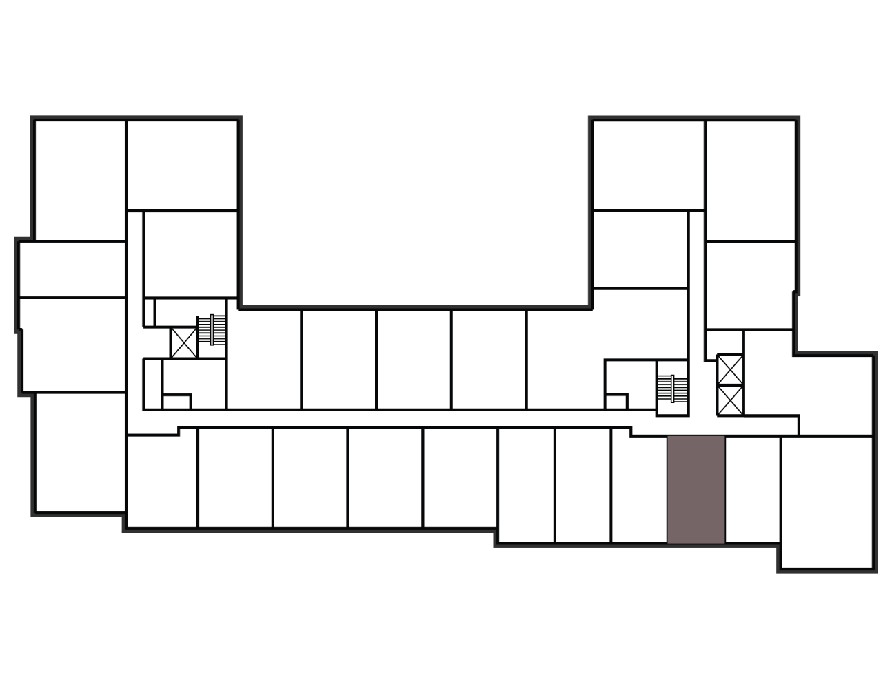 keyplan of apartment A108