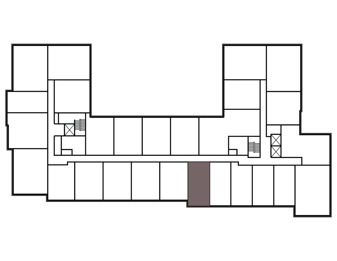 keyplan of apartment A108