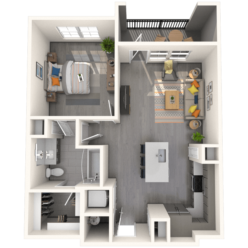 Floorplan image of unit 9209