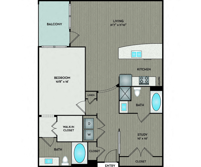 12S1 Floor Plan