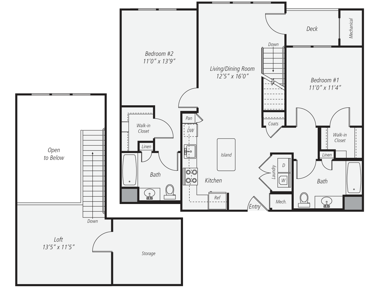 Apartment Floorplans | Halstead Norwalk