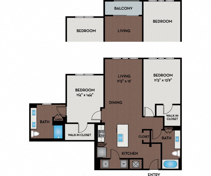 22F4 Floor Plan