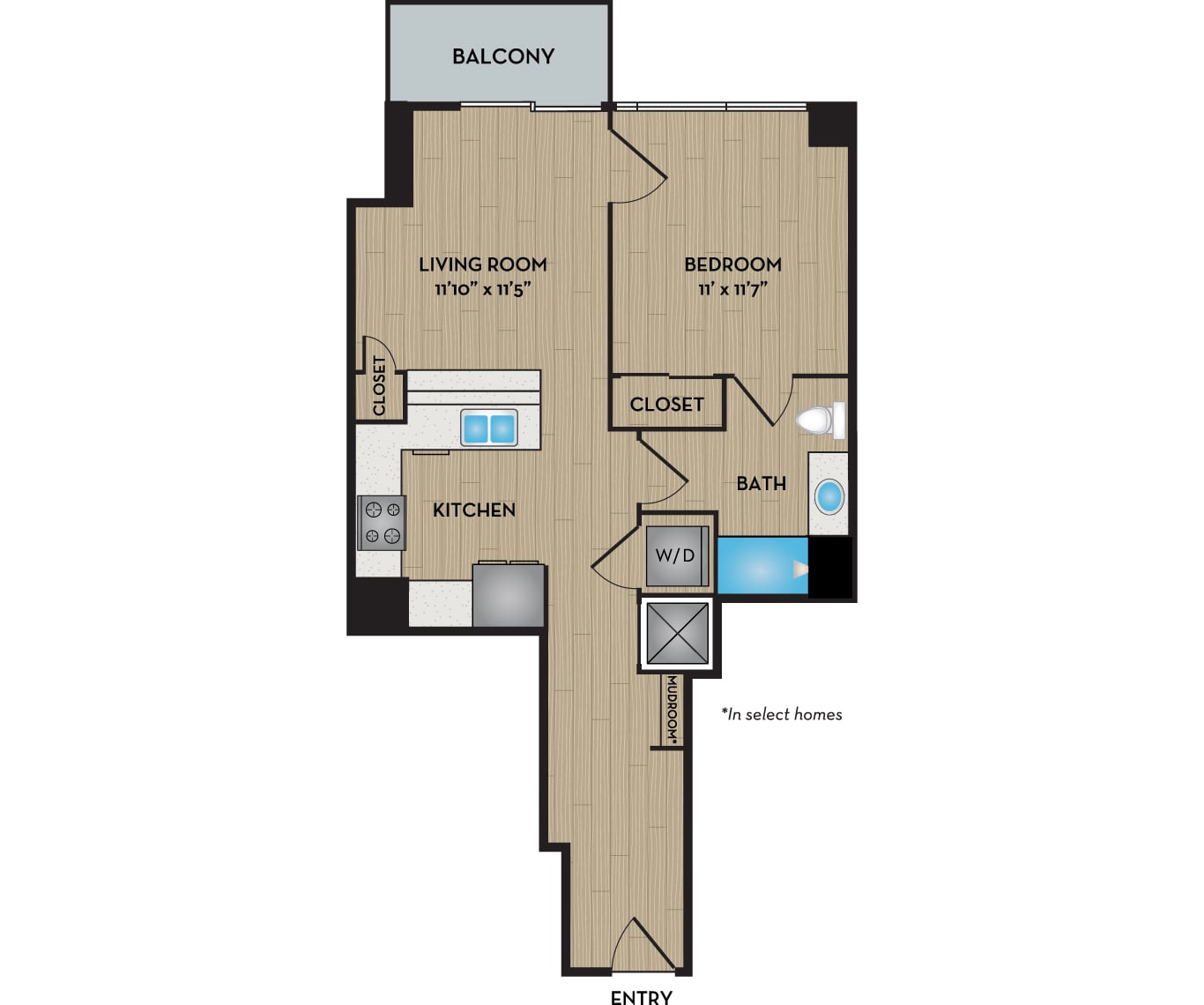 The Luna Floor Plan