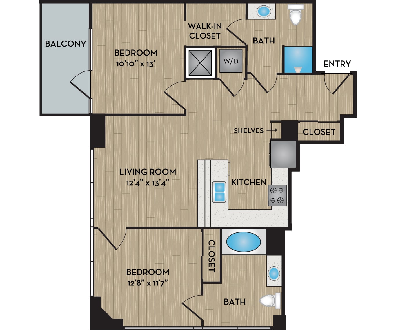 The Aurora Floor Plan