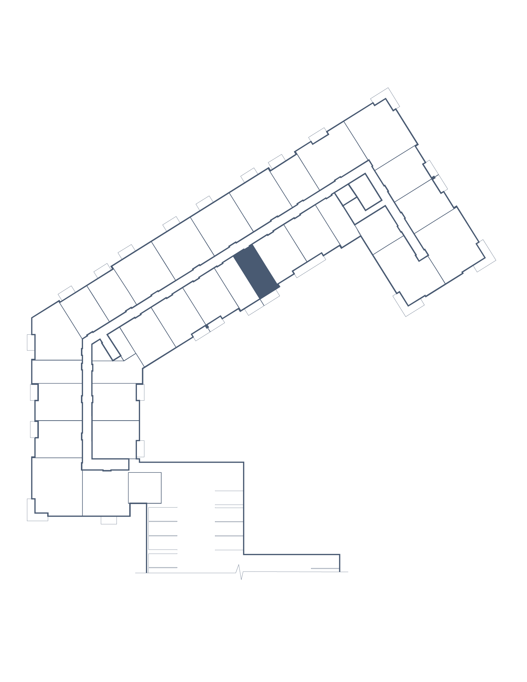 Apartment 1013 keyplan