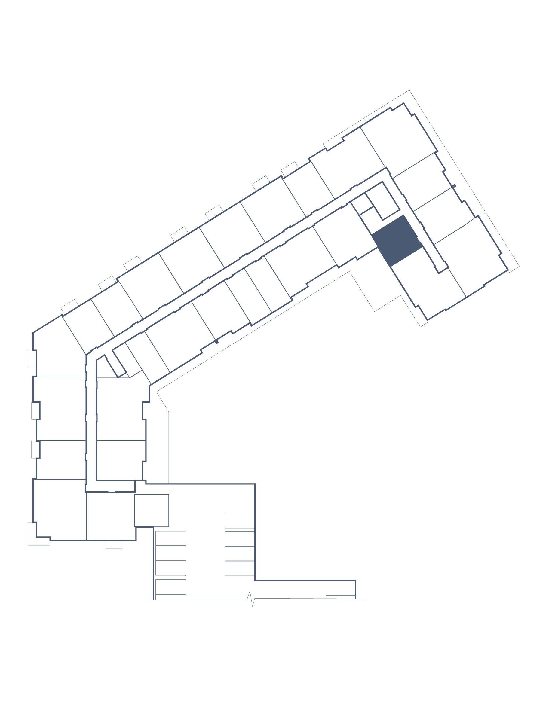 Apartment 0203 keyplan