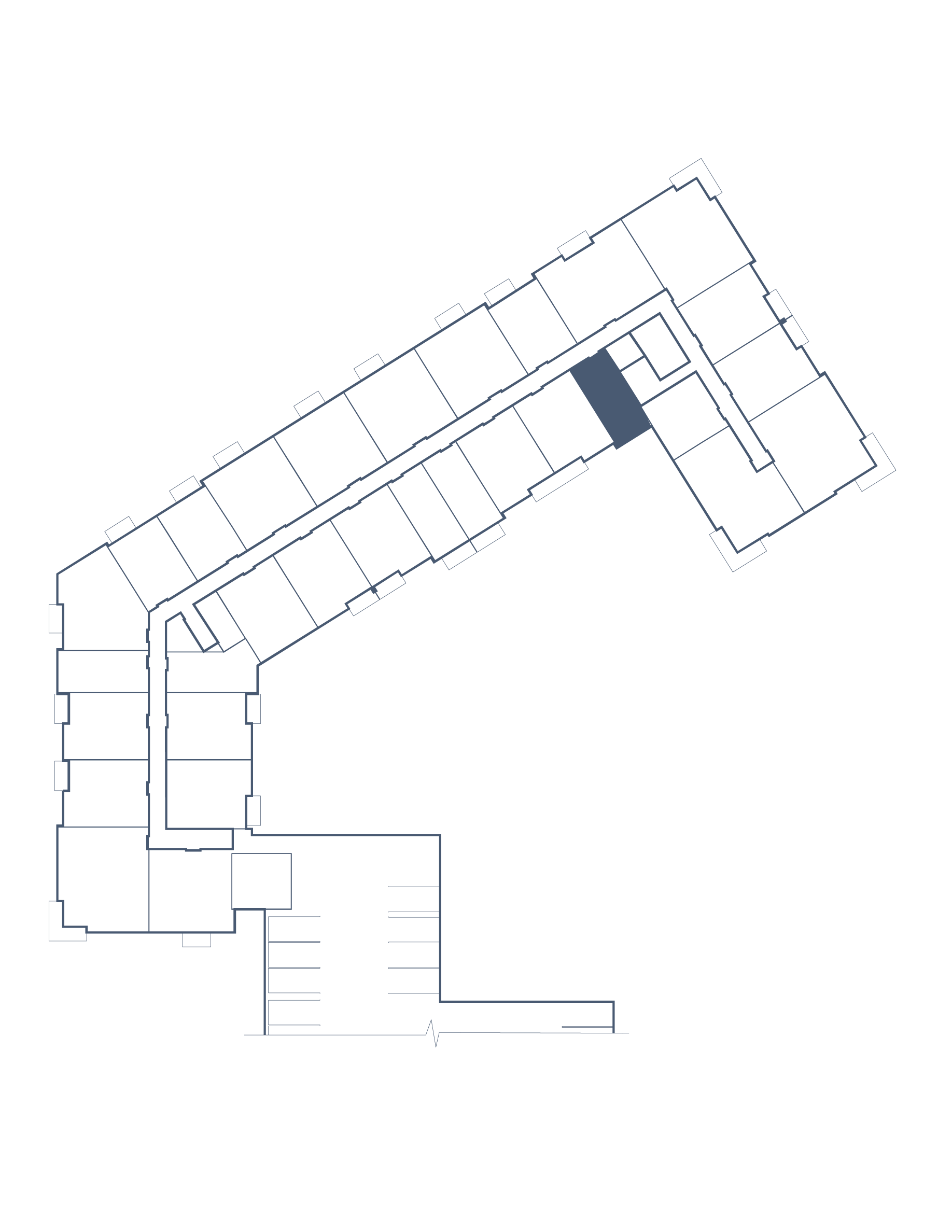 Apartment 0407 keyplan