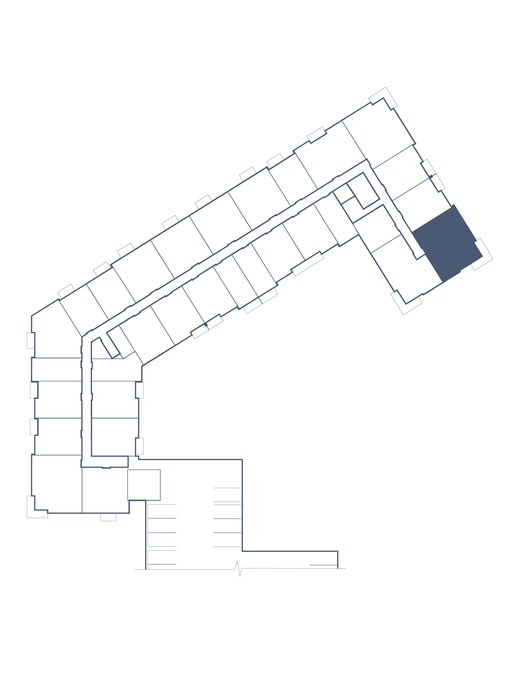 Apartment 0502 keyplan