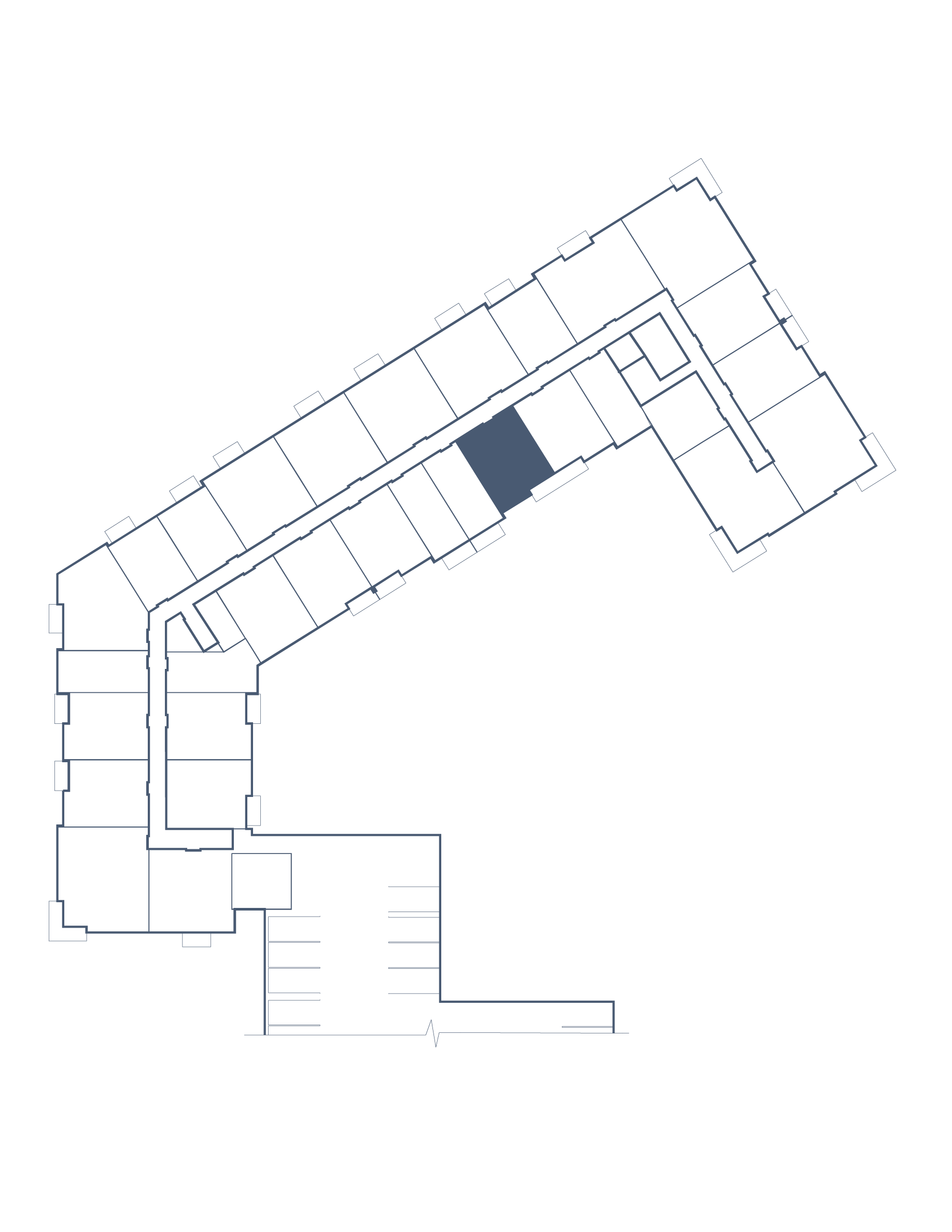 Apartment 0811 keyplan