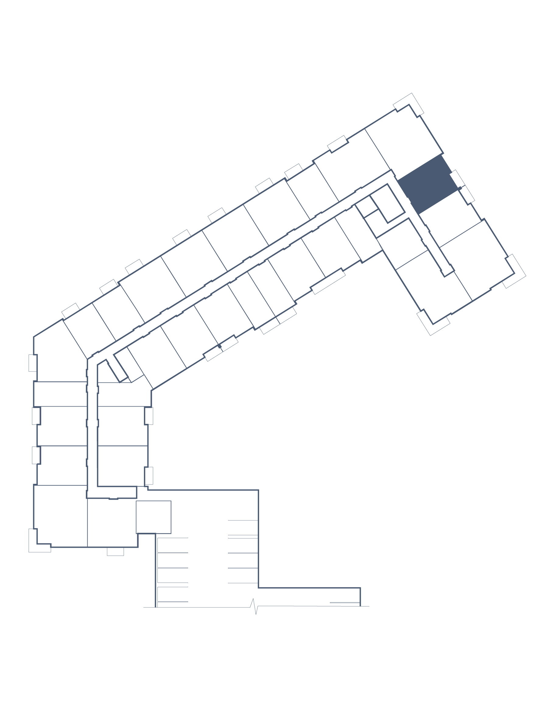 Apartment 0906 keyplan