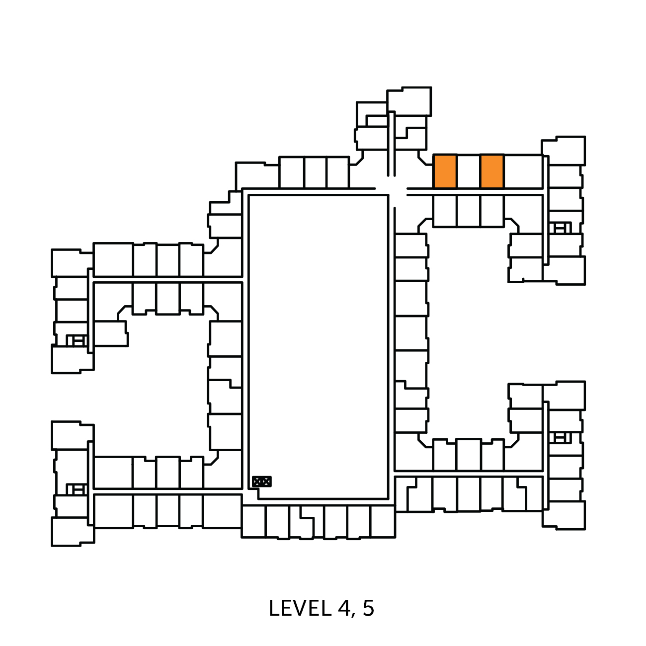 Apartment 5101 keyplan