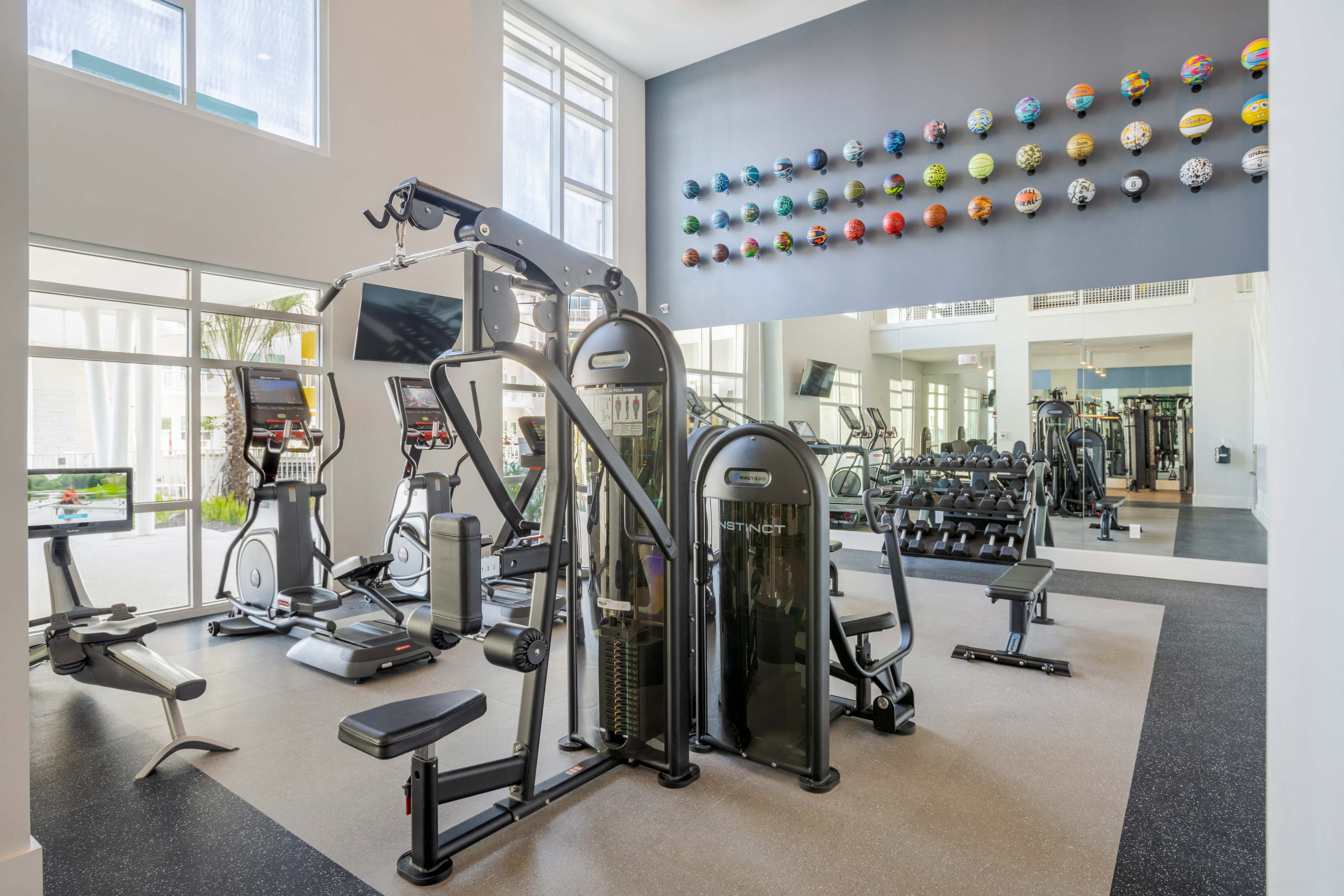Fitness Center Cirrus Apartments