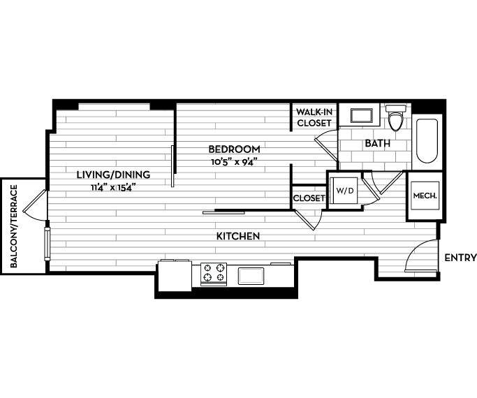 Junior 1 Bed | 01S1