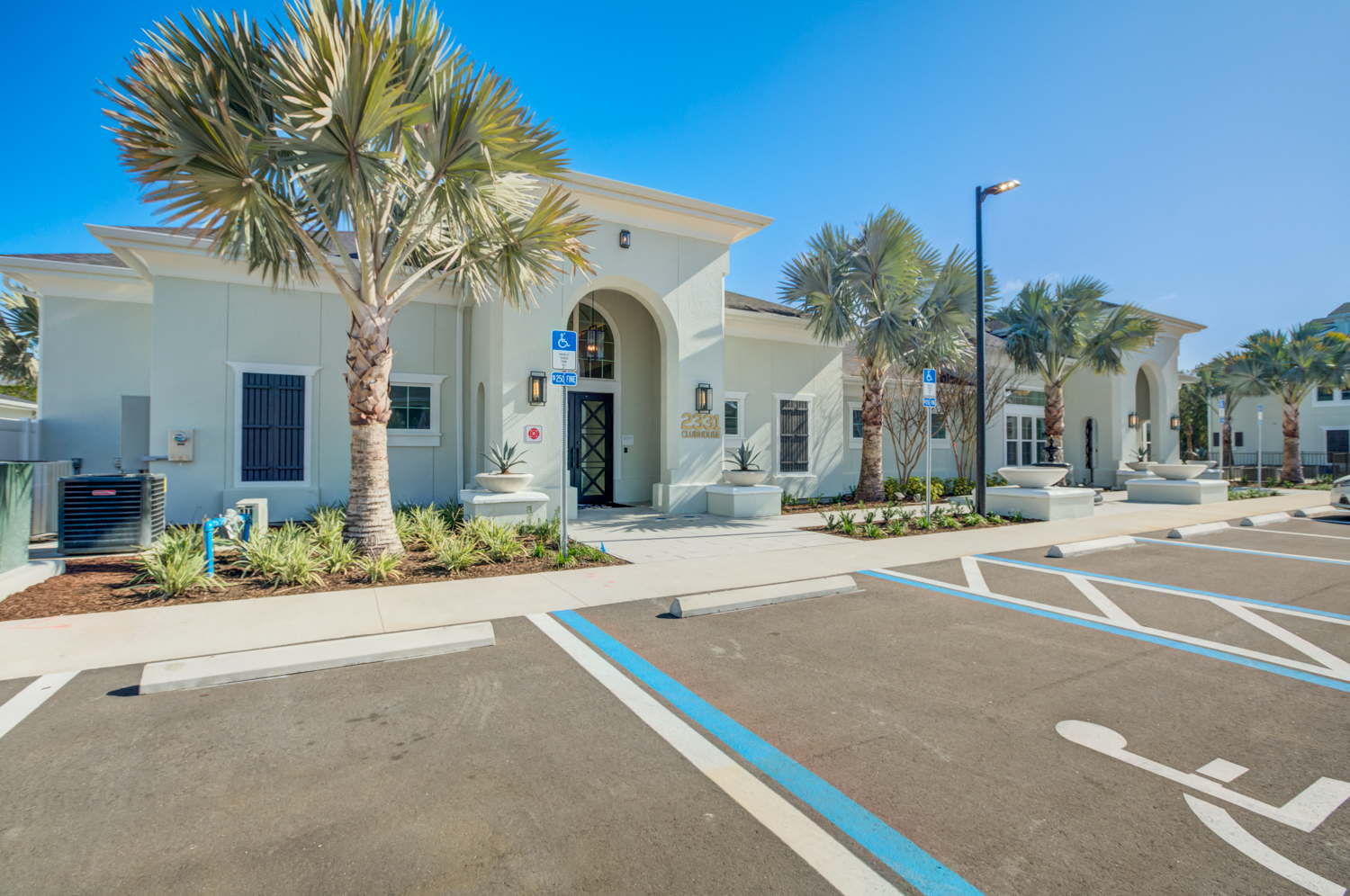 Clubhouse Entrance