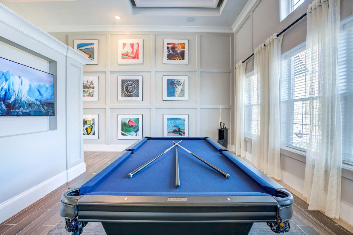 Game Room with Wet Bar