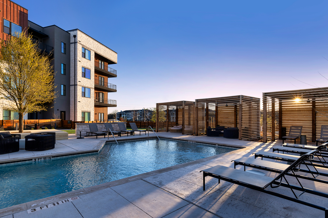 Pool at Dusk