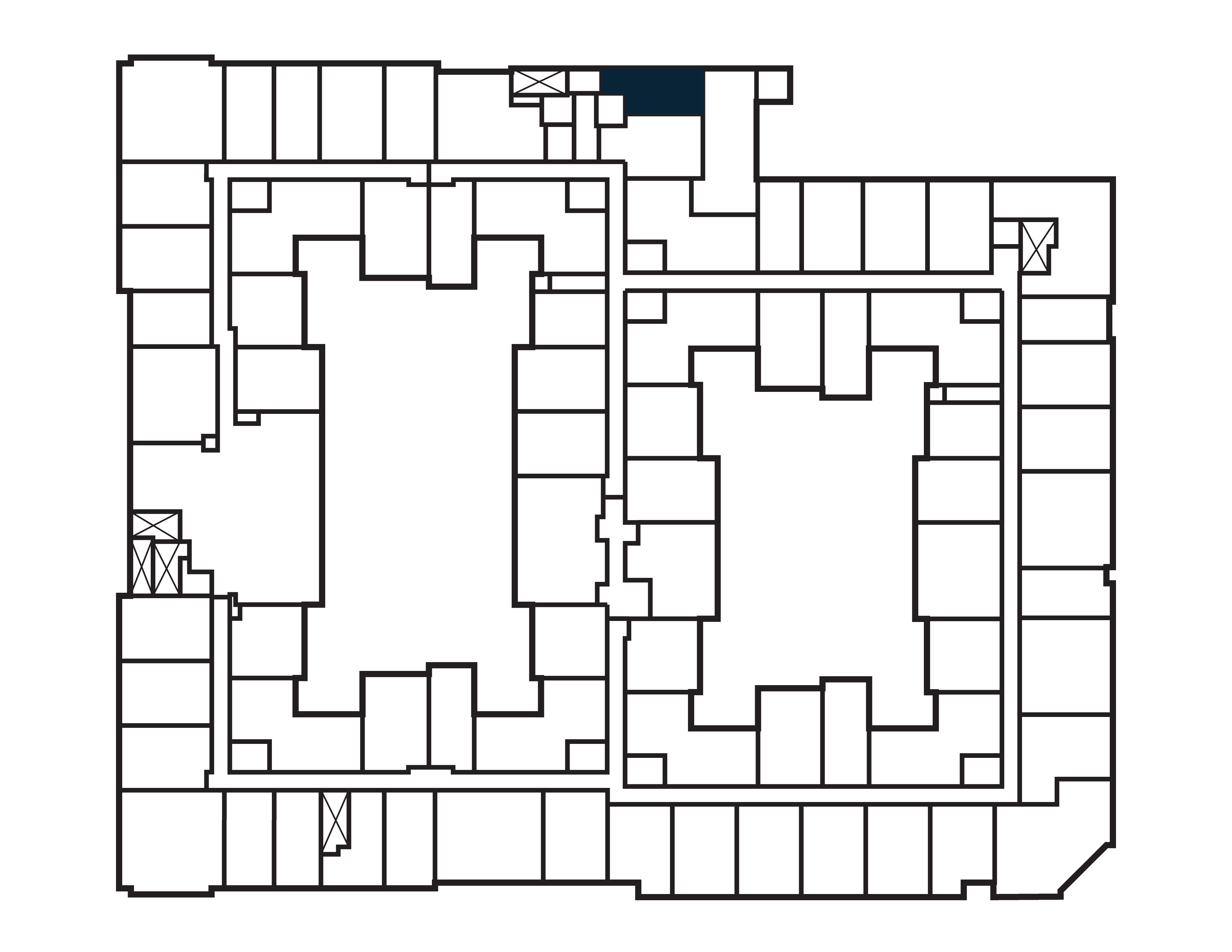 Keyplan image of apartment 401