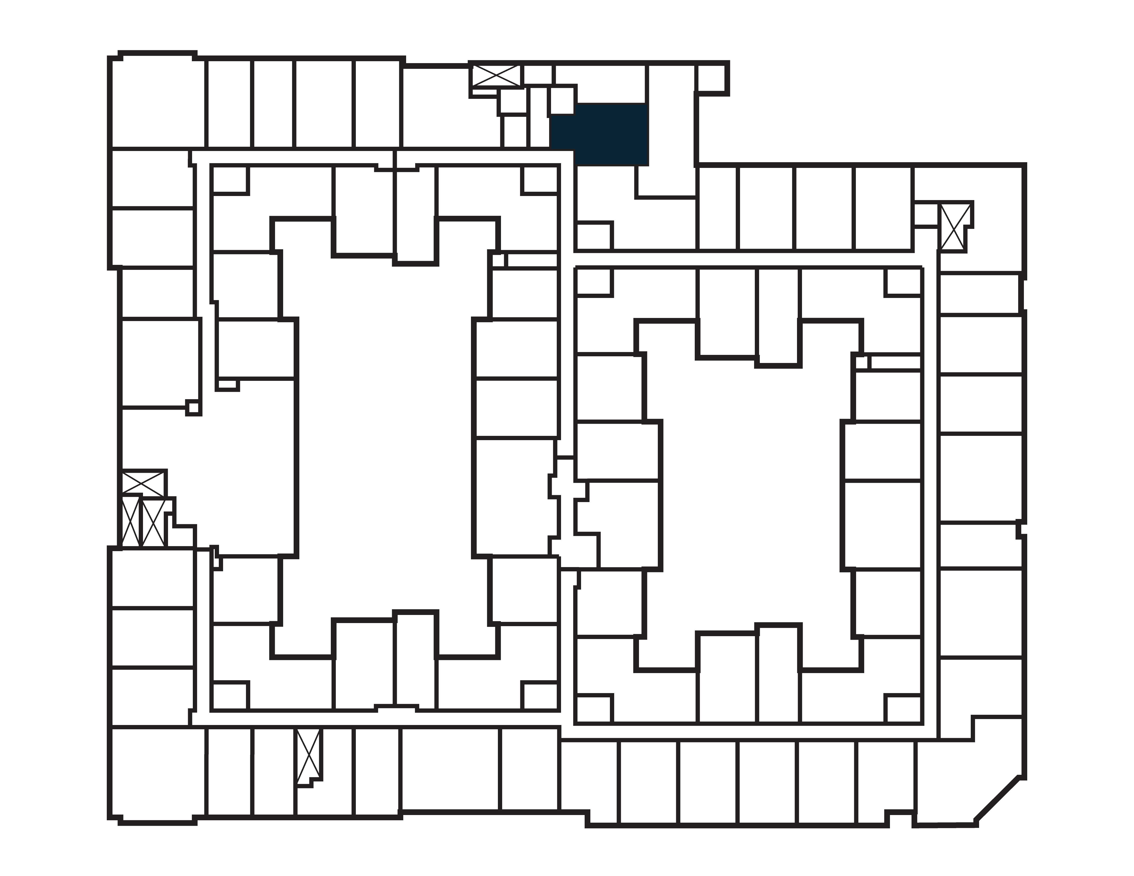 Keyplan image of apartment 402