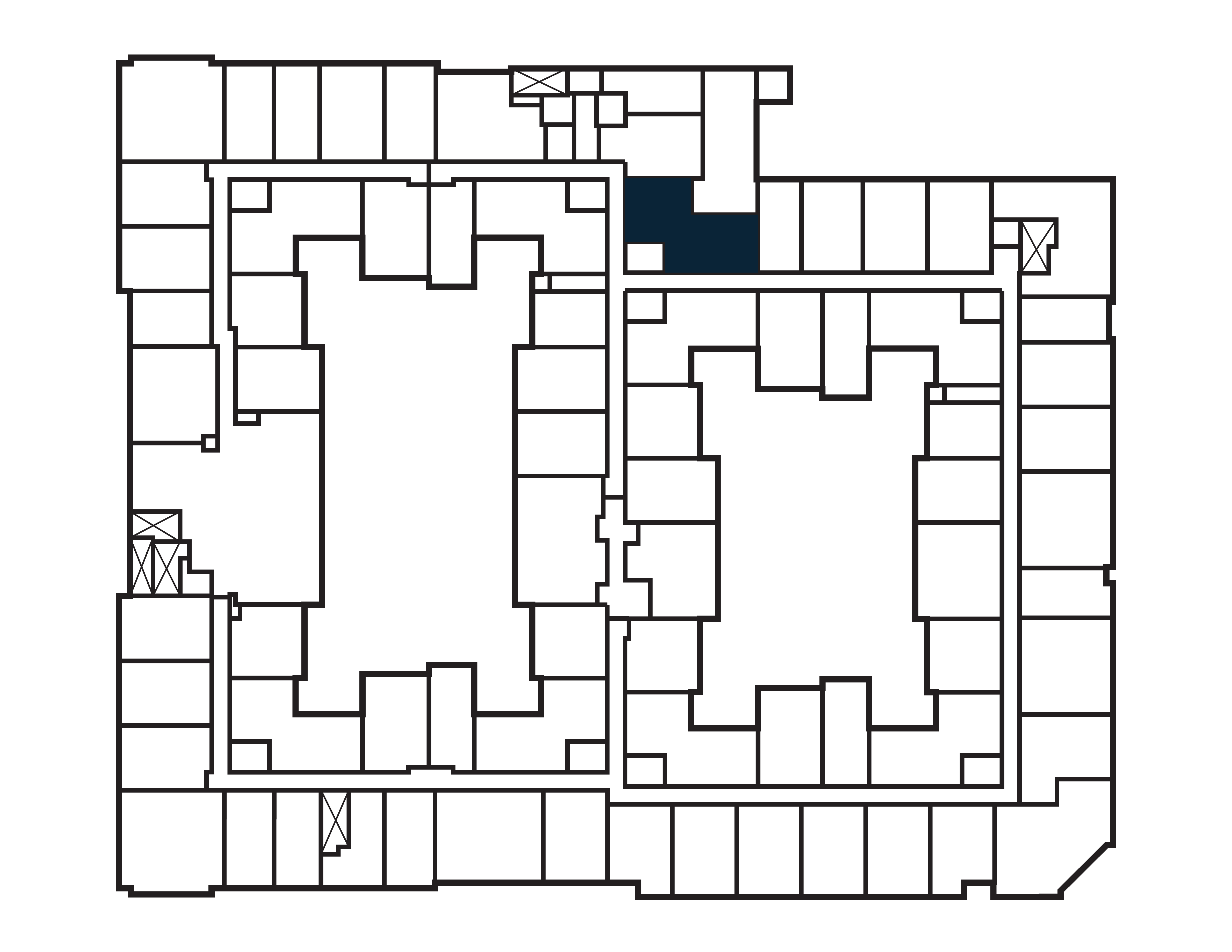 Keyplan image of apartment 403