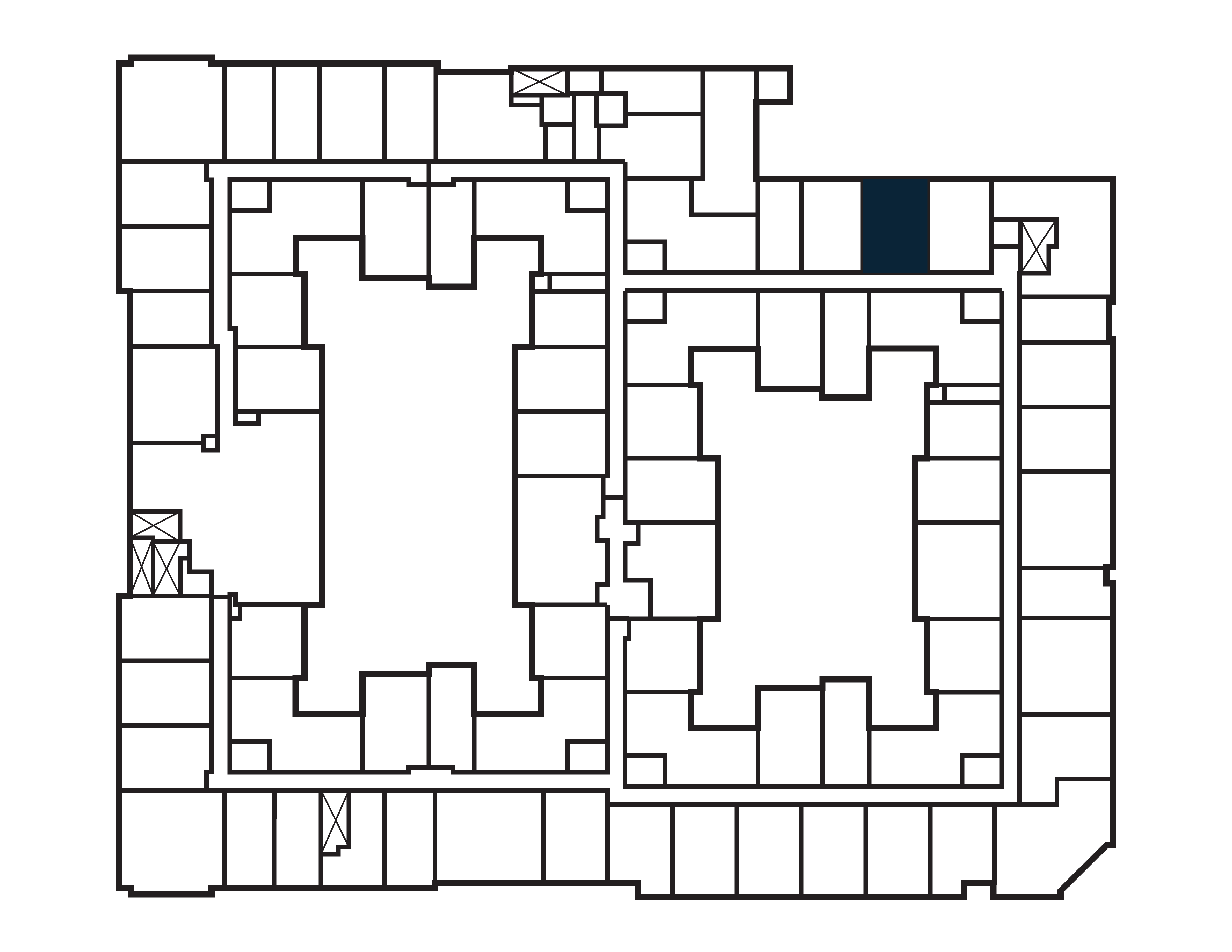 Keyplan image of apartment 406