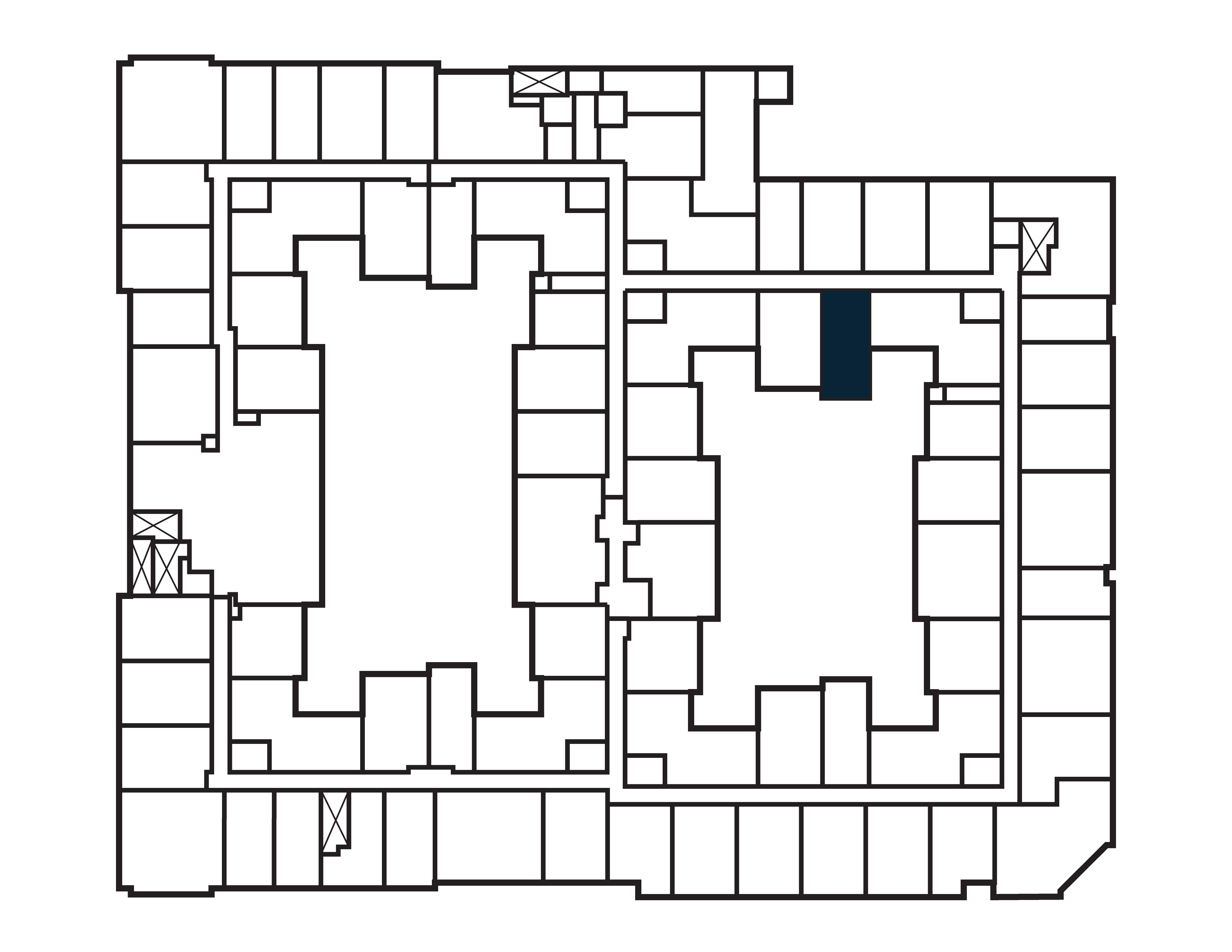 Keyplan image of apartment 410