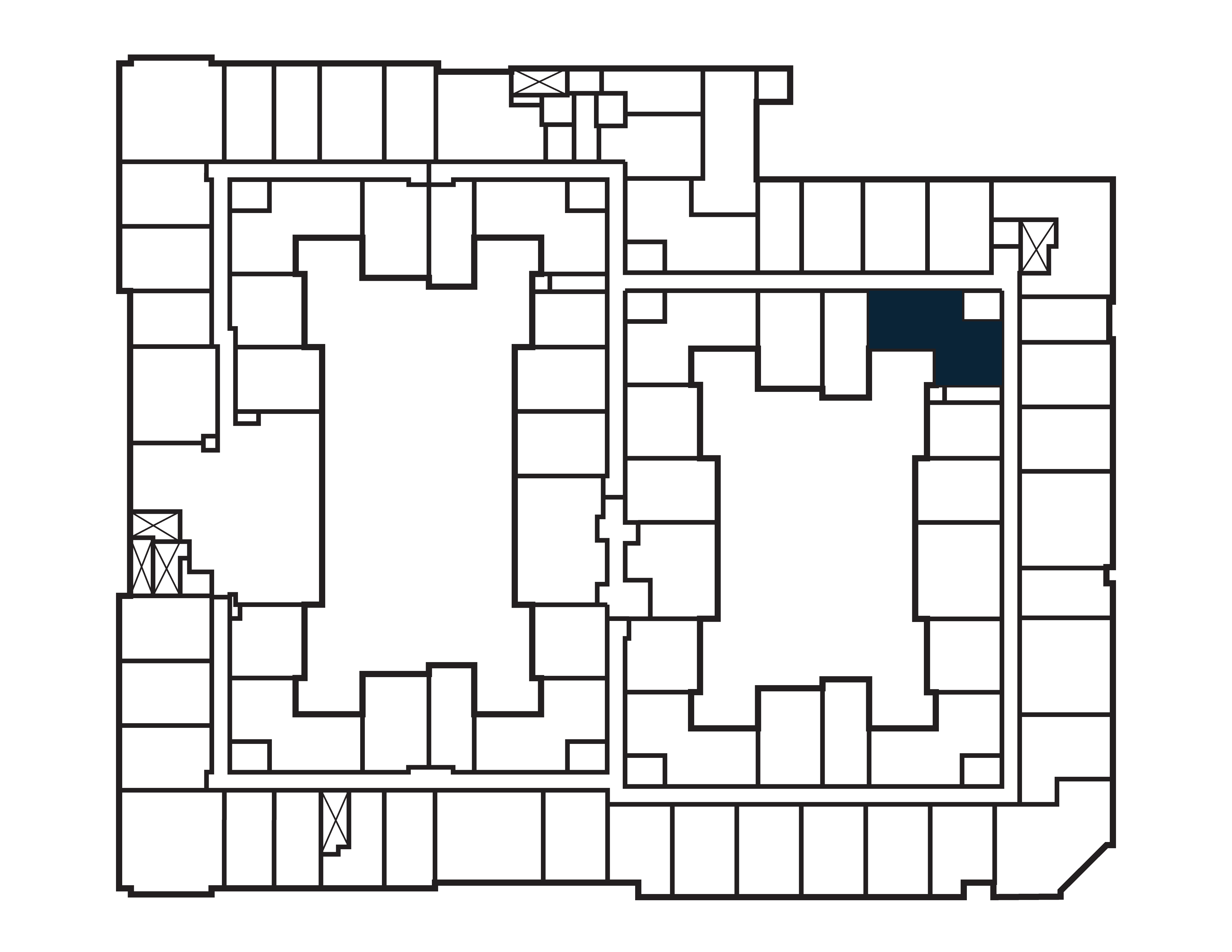 Keyplan image of apartment 411