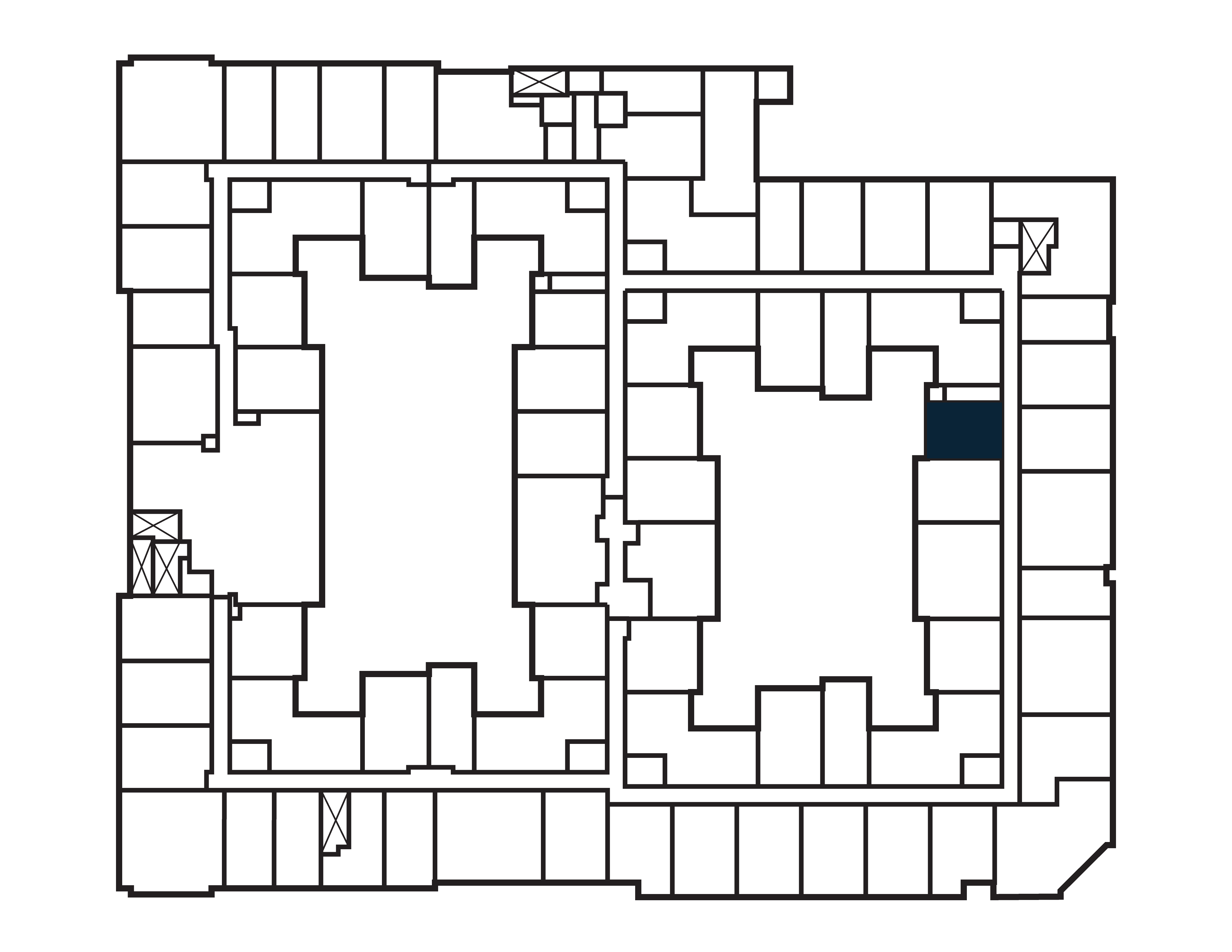 Keyplan image of apartment 414