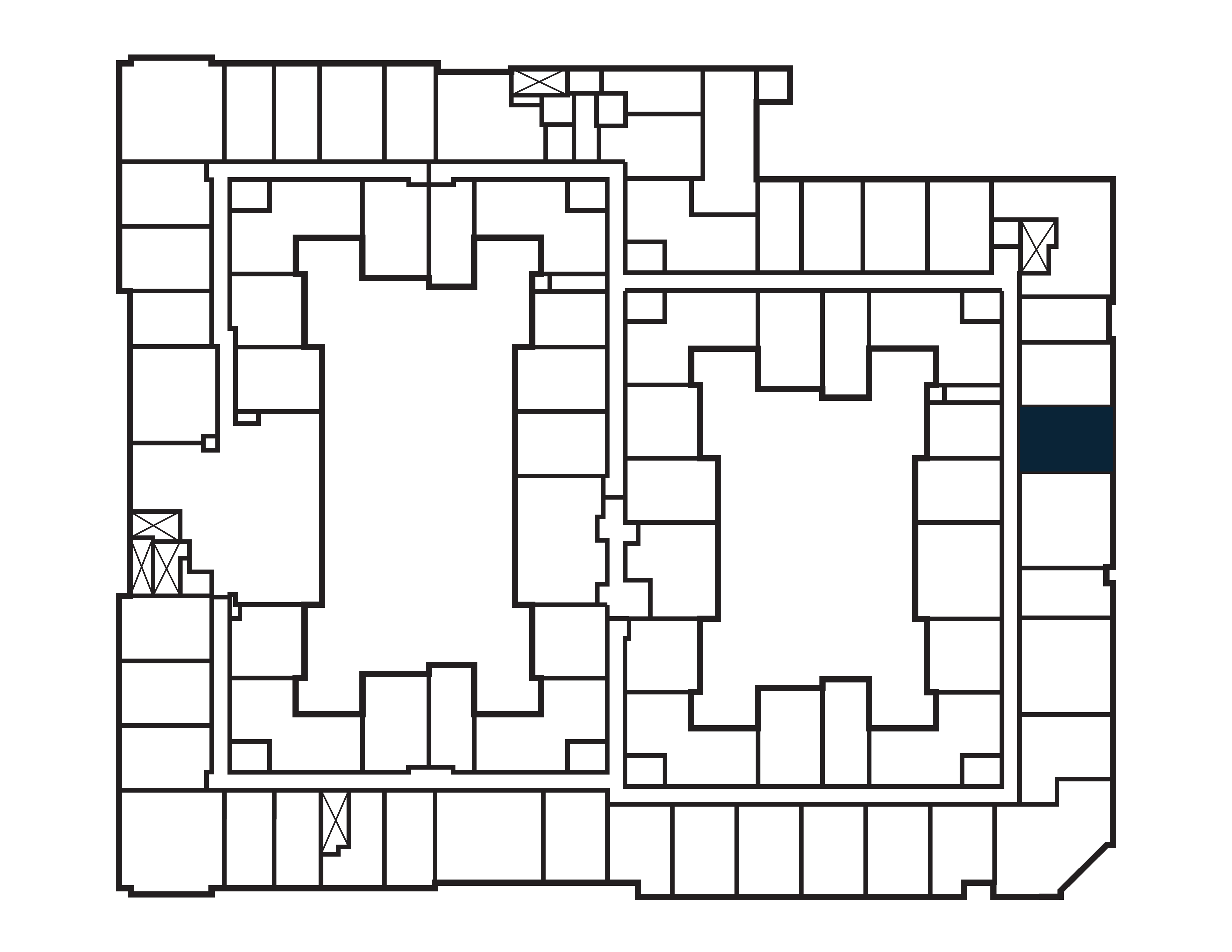 Keyplan image of apartment 415