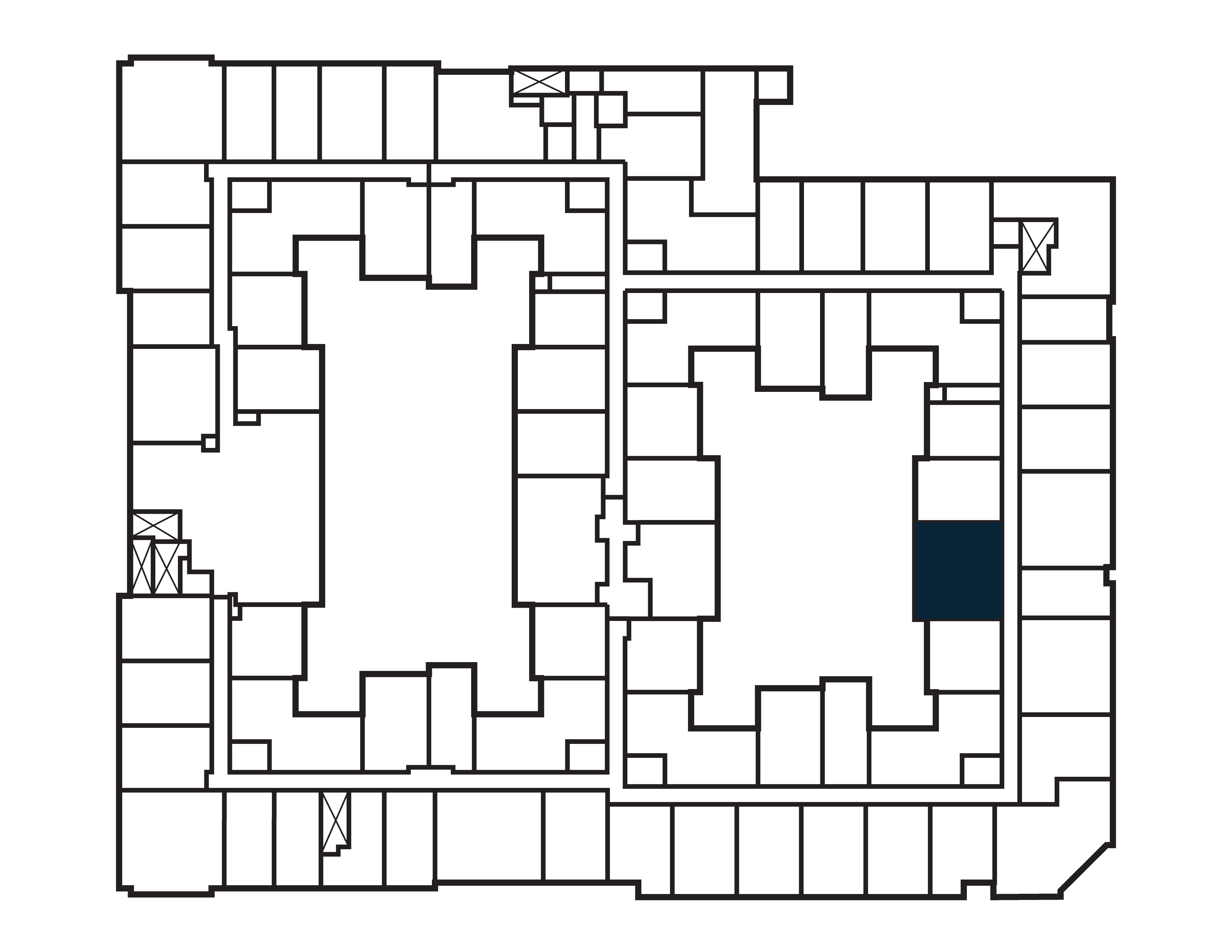 Keyplan image of apartment 418