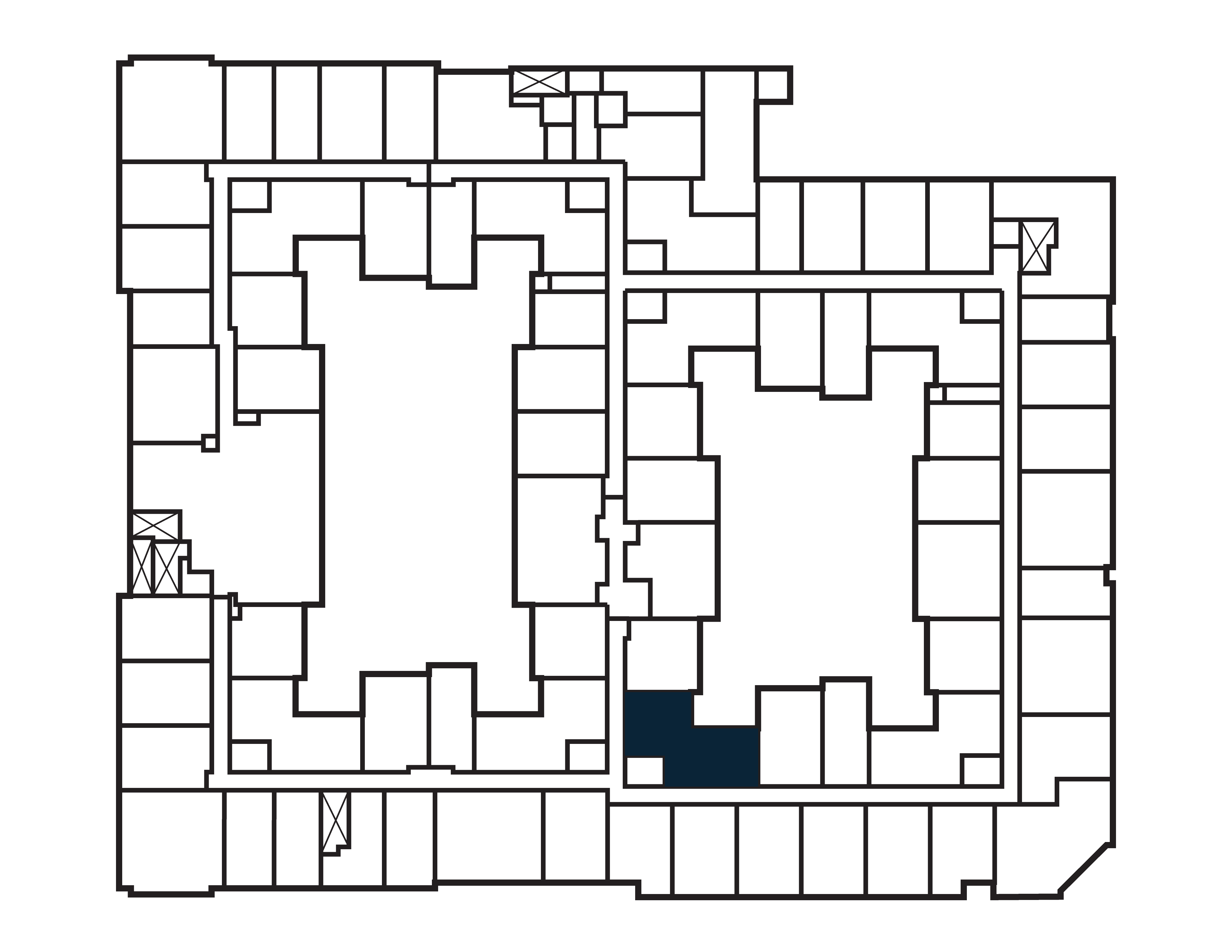 Keyplan image of apartment 433