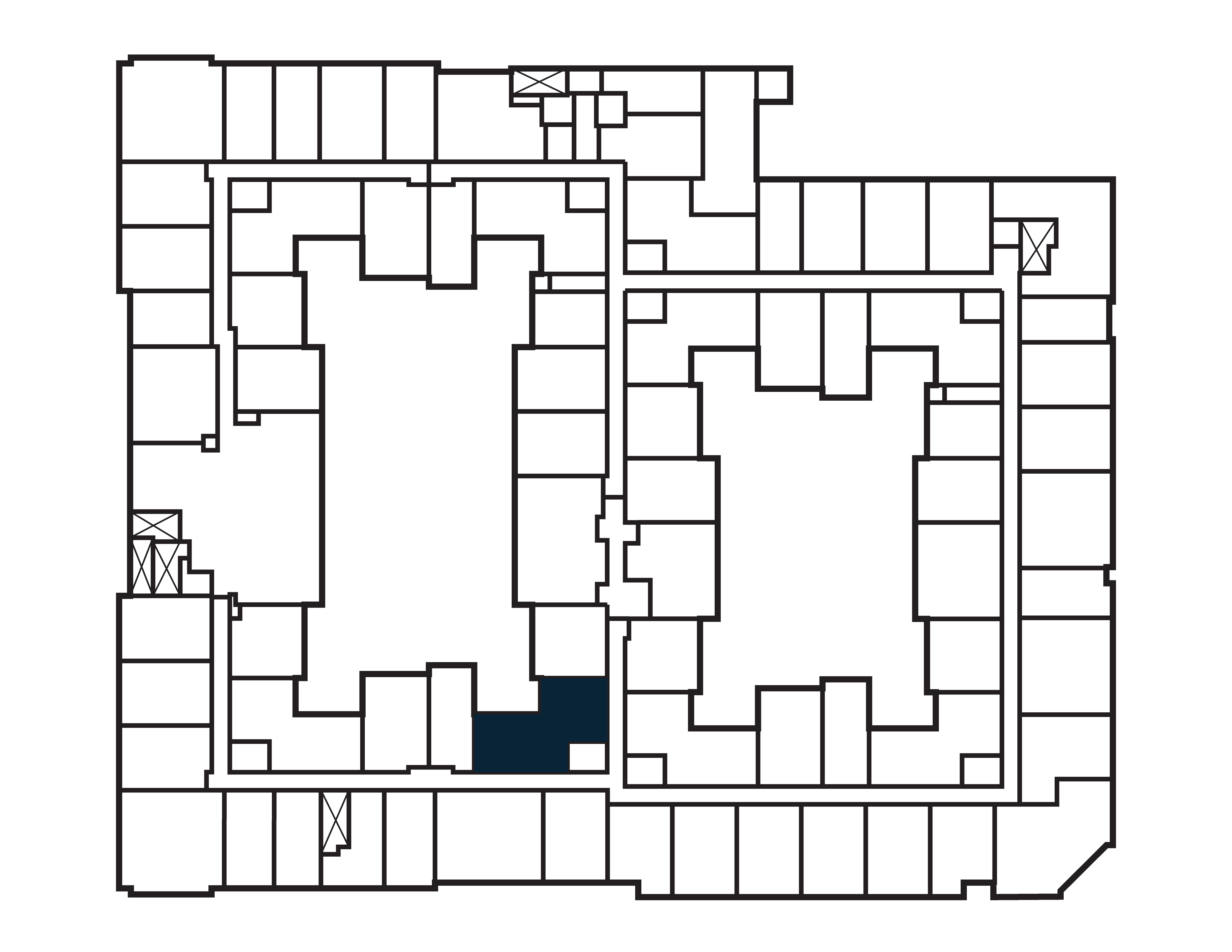 Keyplan image of apartment 434