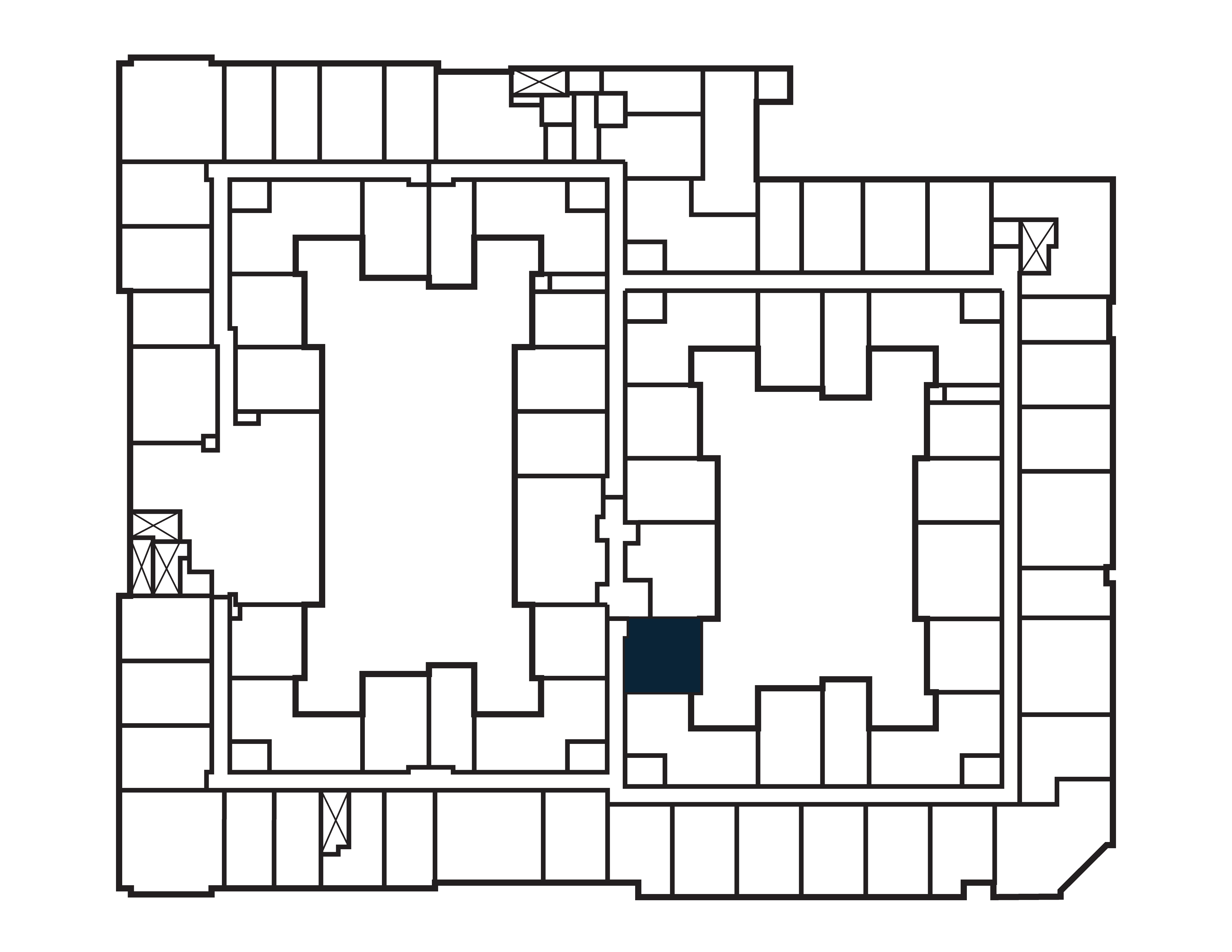 Keyplan image of apartment 435