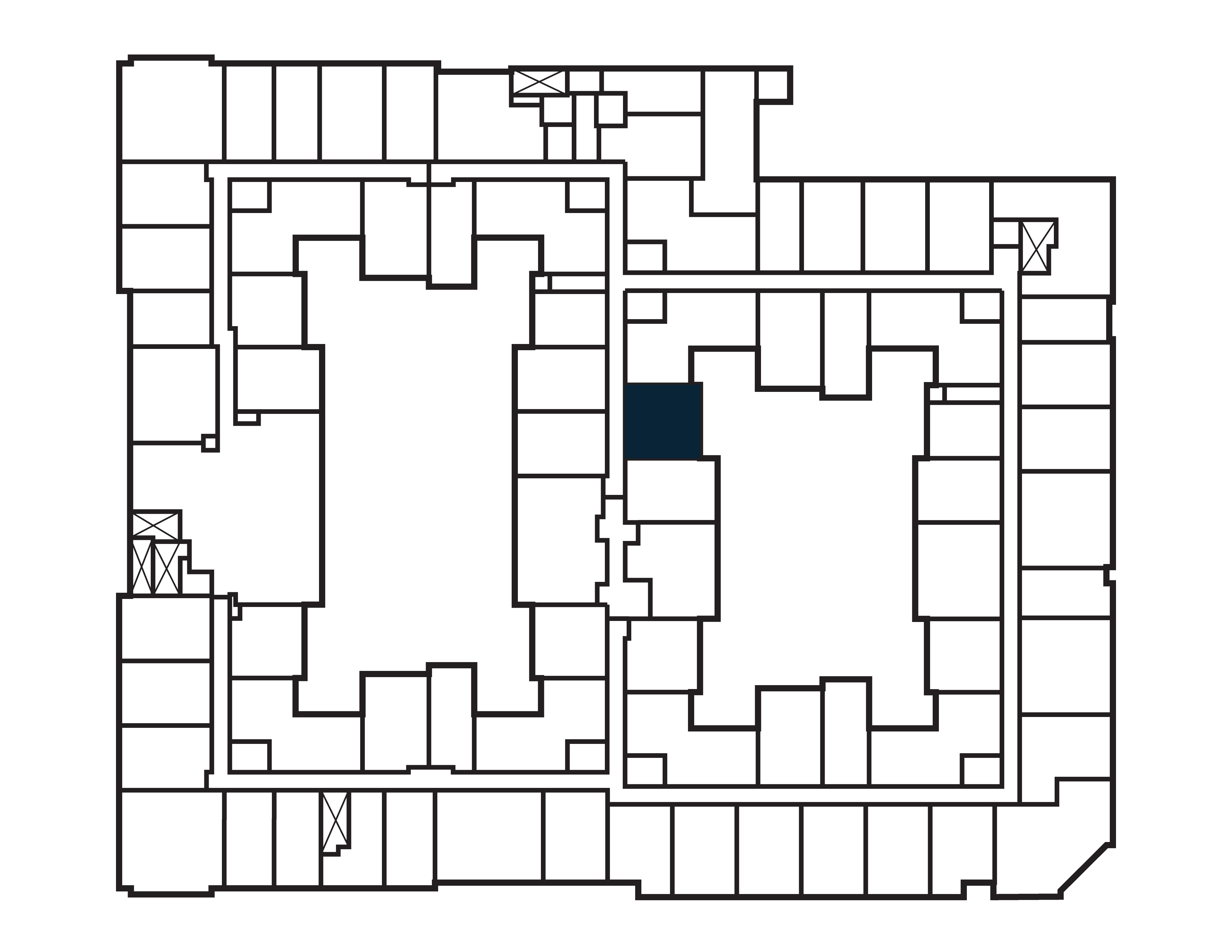 Keyplan image of apartment 443