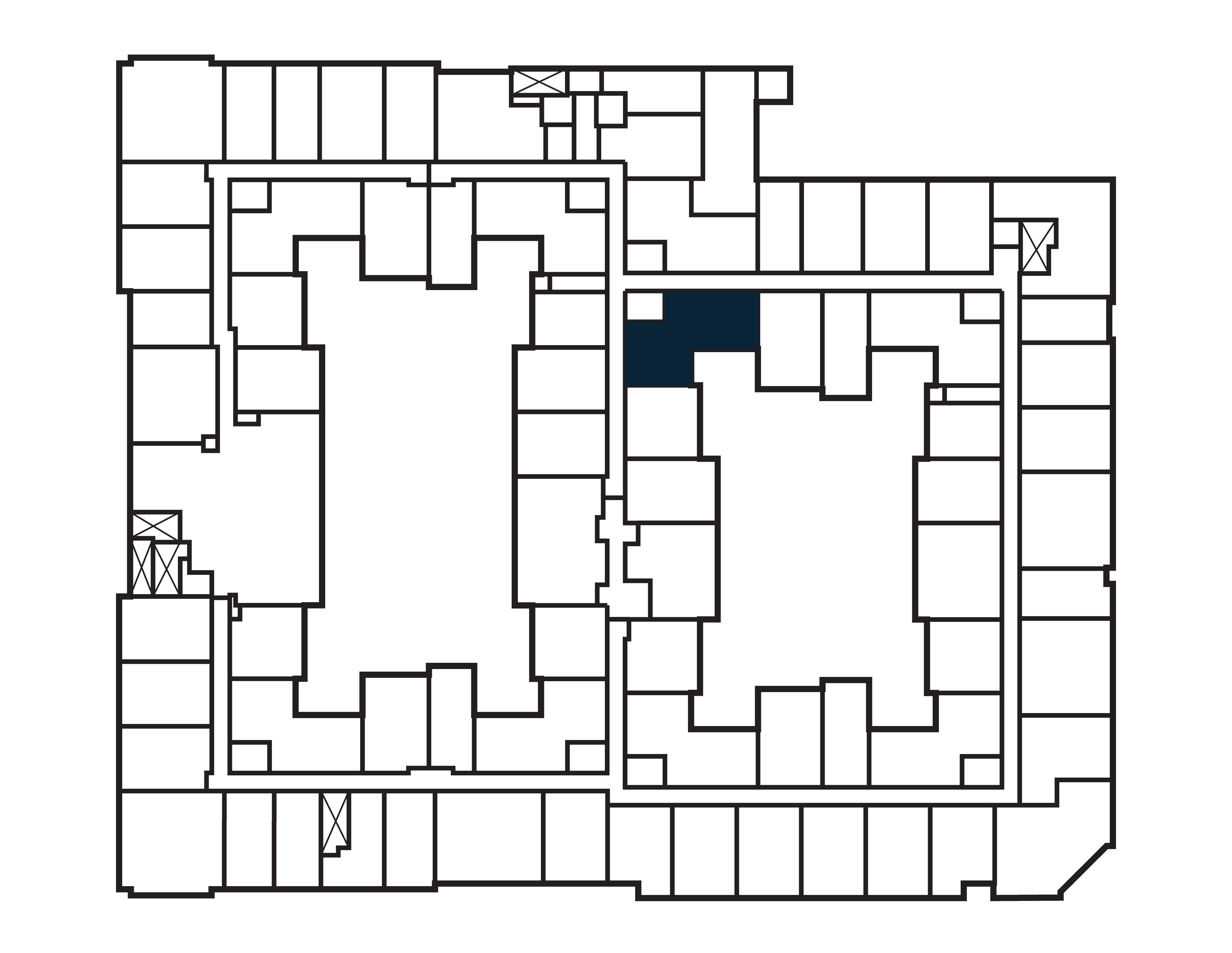 Keyplan image of apartment 445