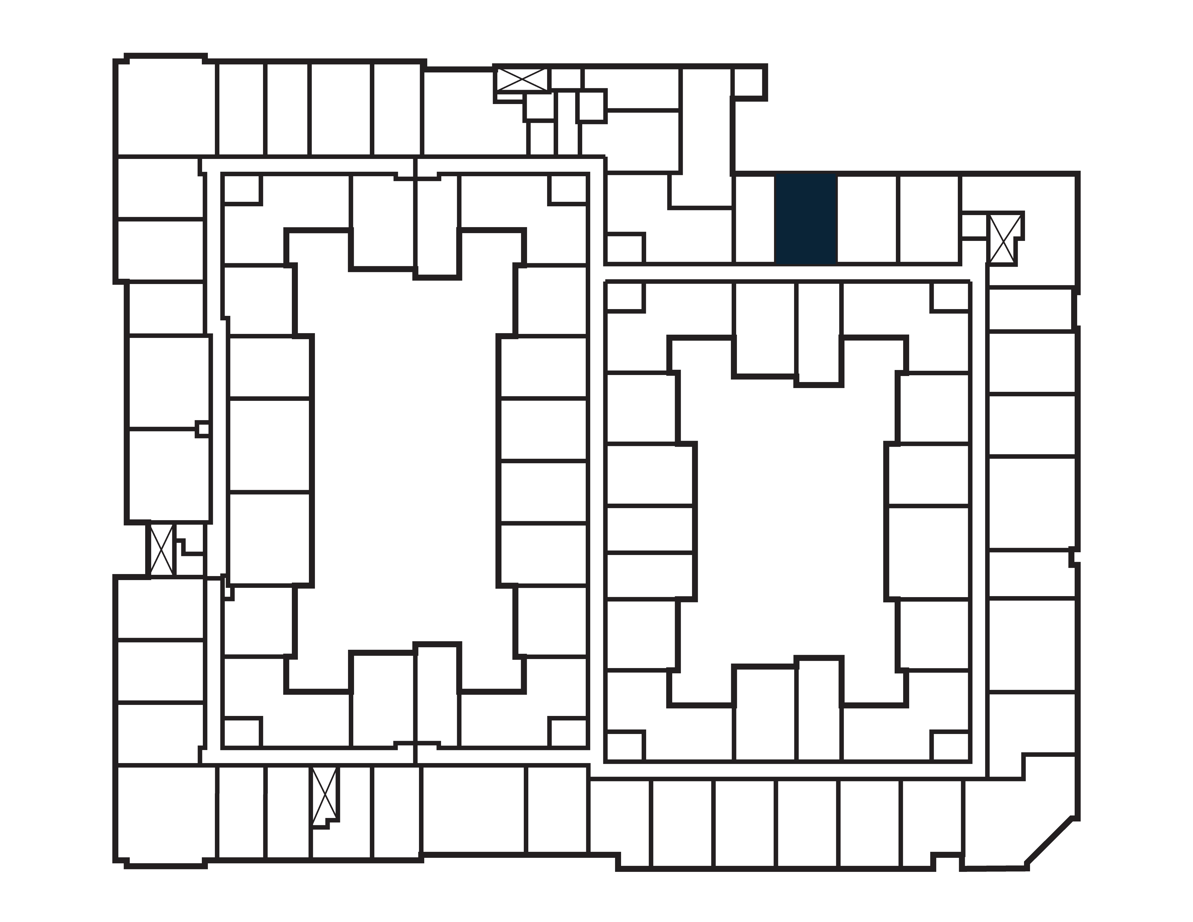Keyplan image of apartment 505