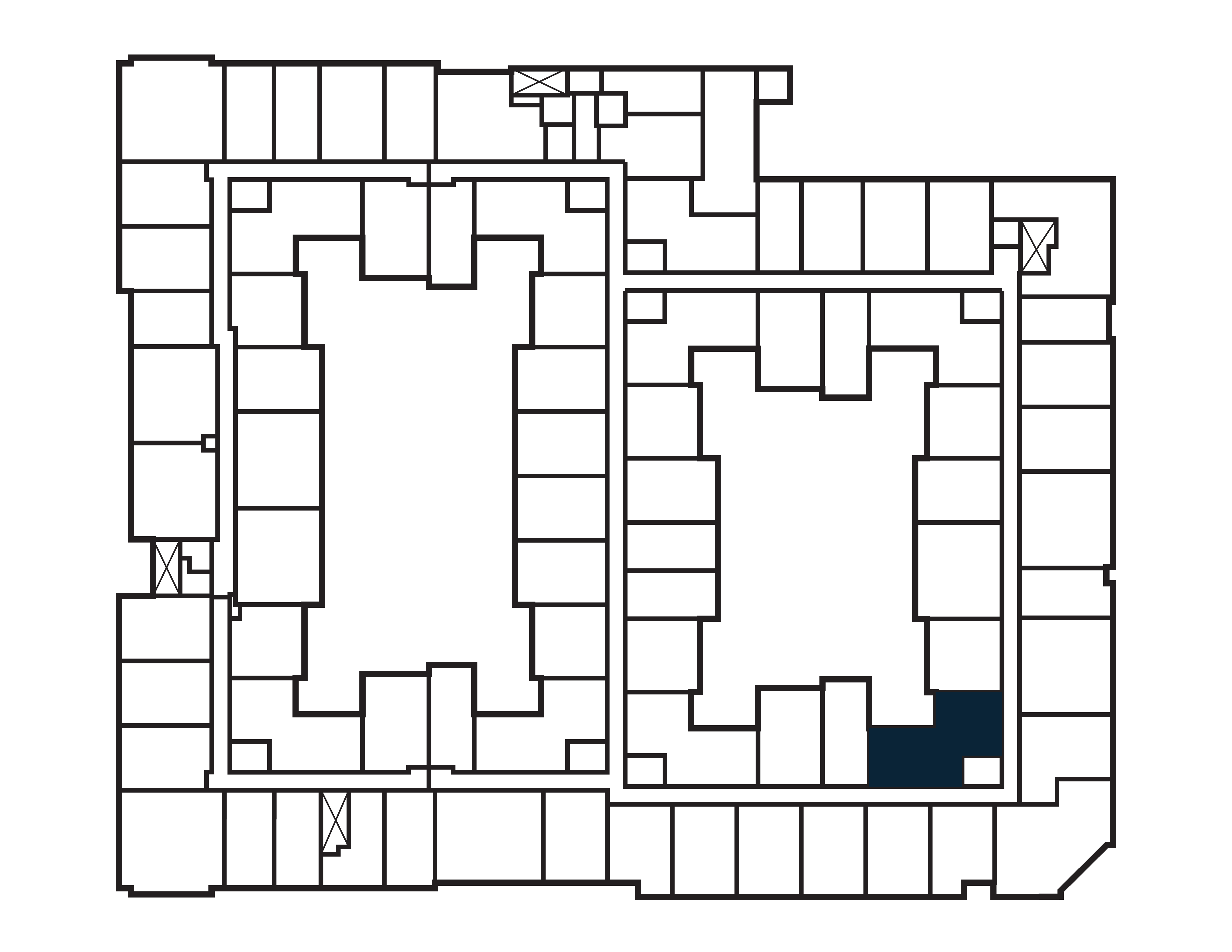 Keyplan image of apartment 523