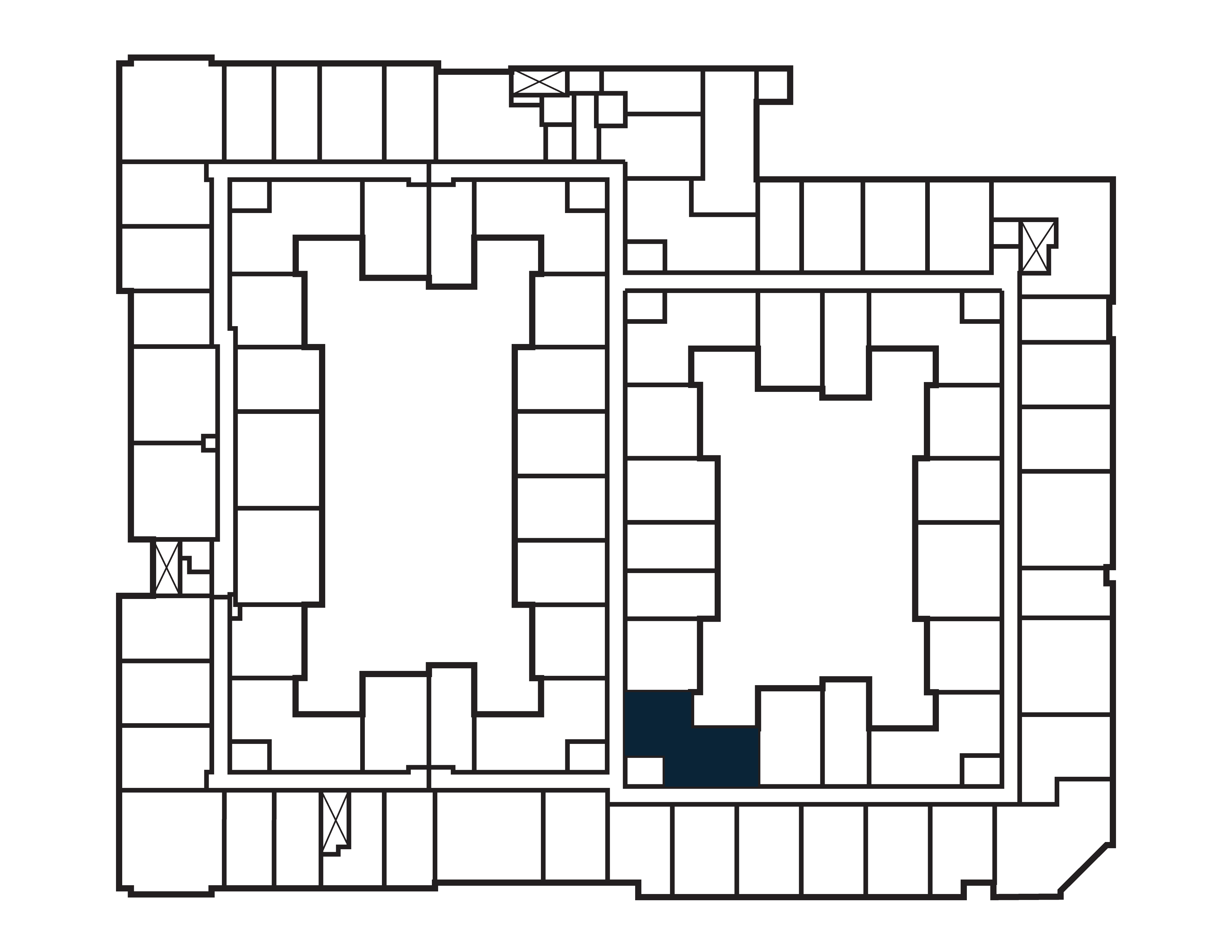 Keyplan image of apartment 533