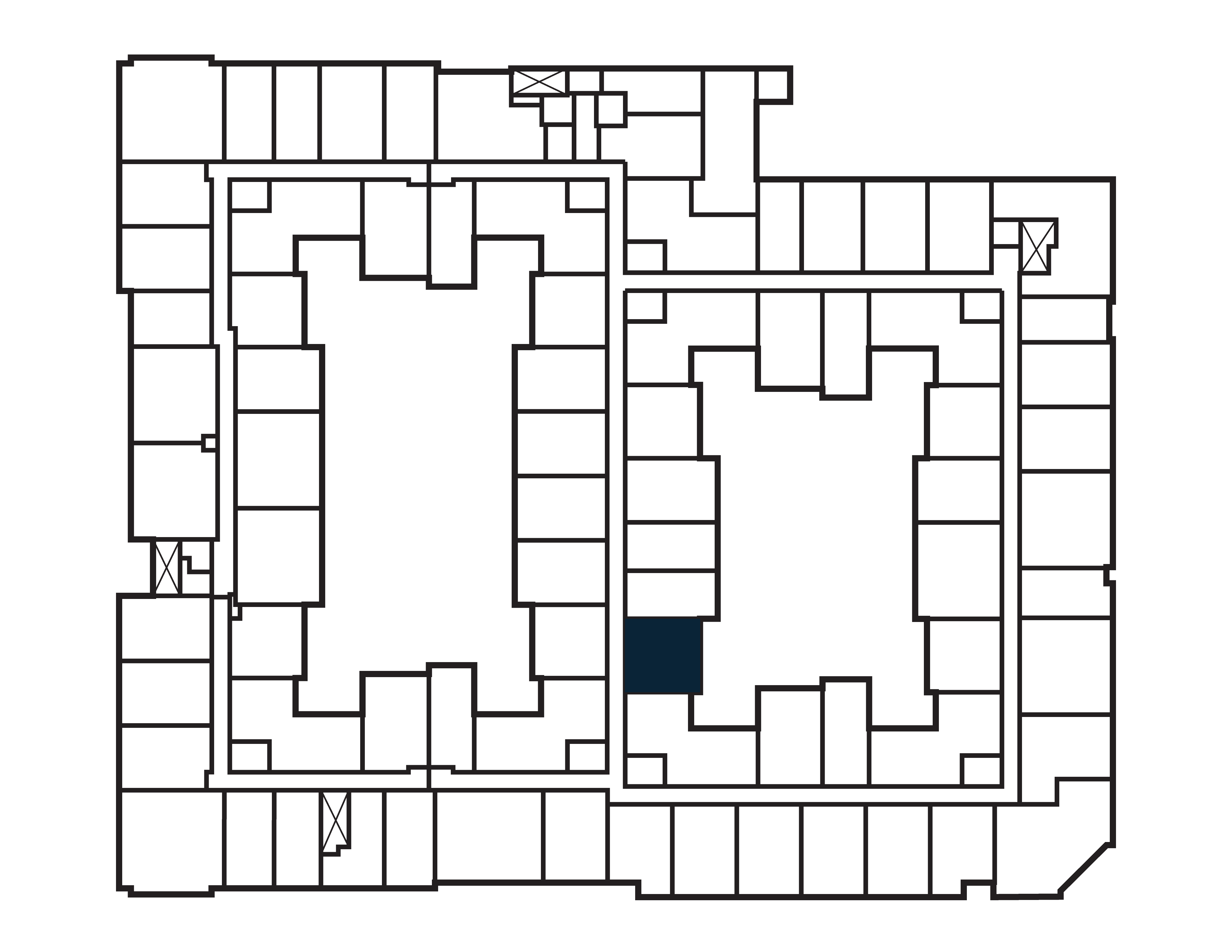 Keyplan image of apartment 535