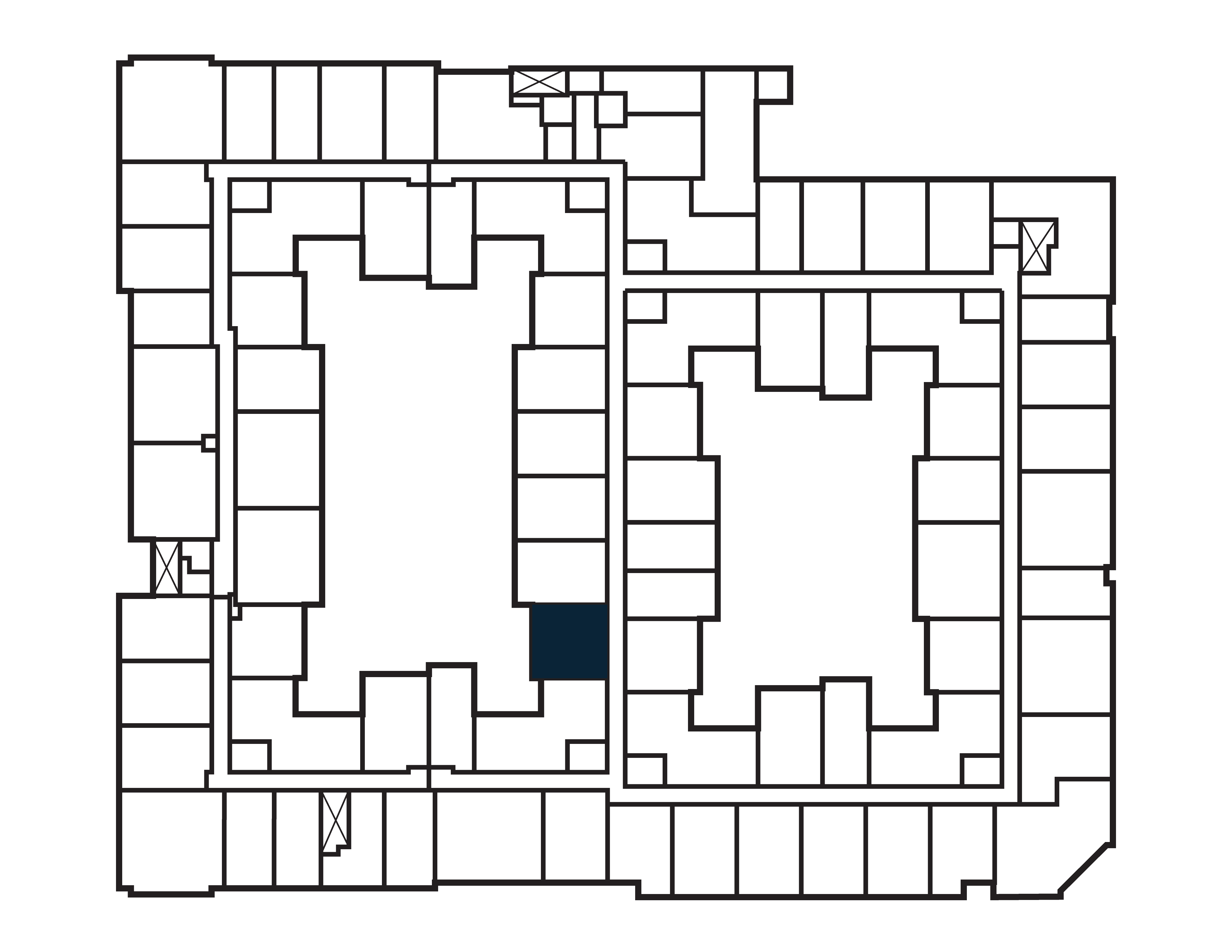 Keyplan image of apartment 536