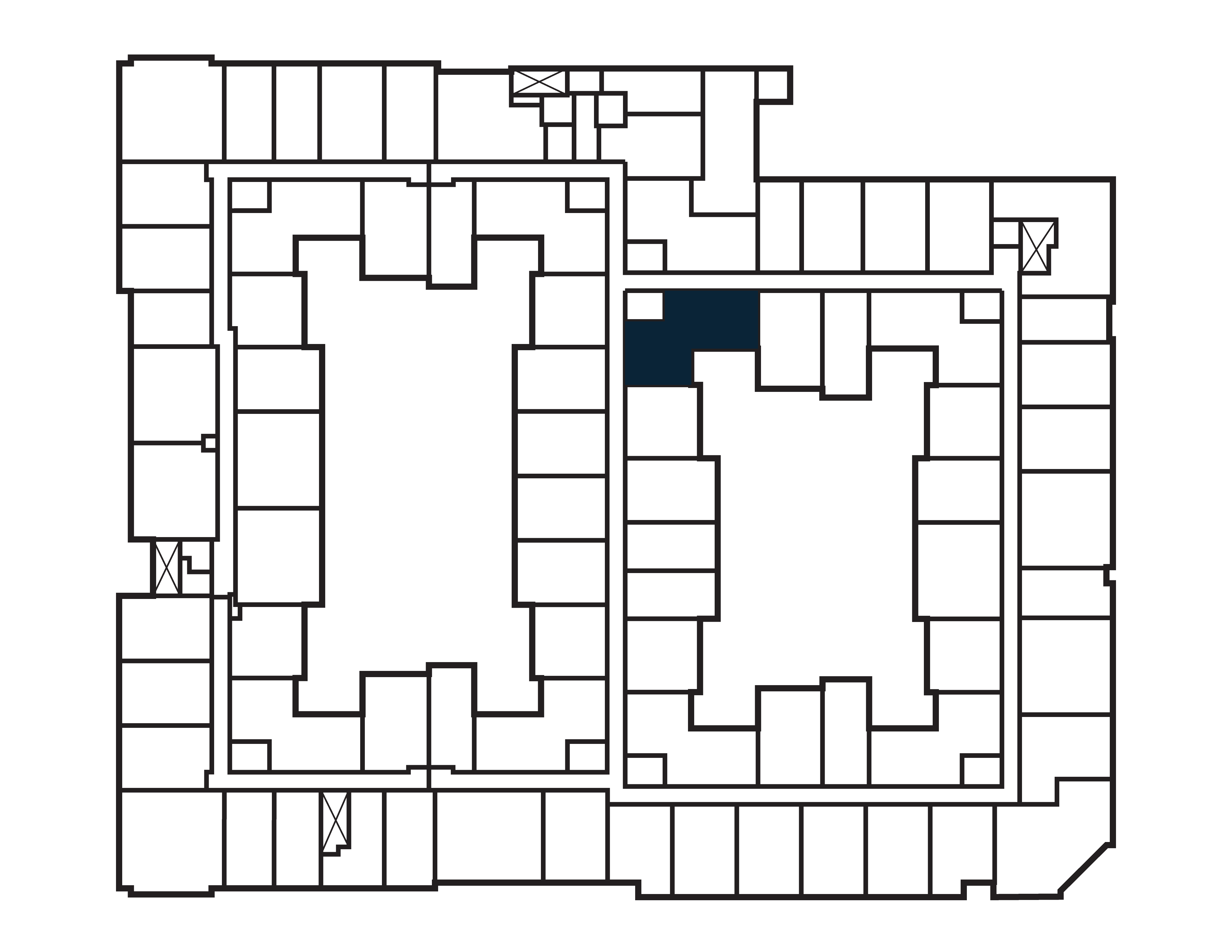 Keyplan image of apartment 545