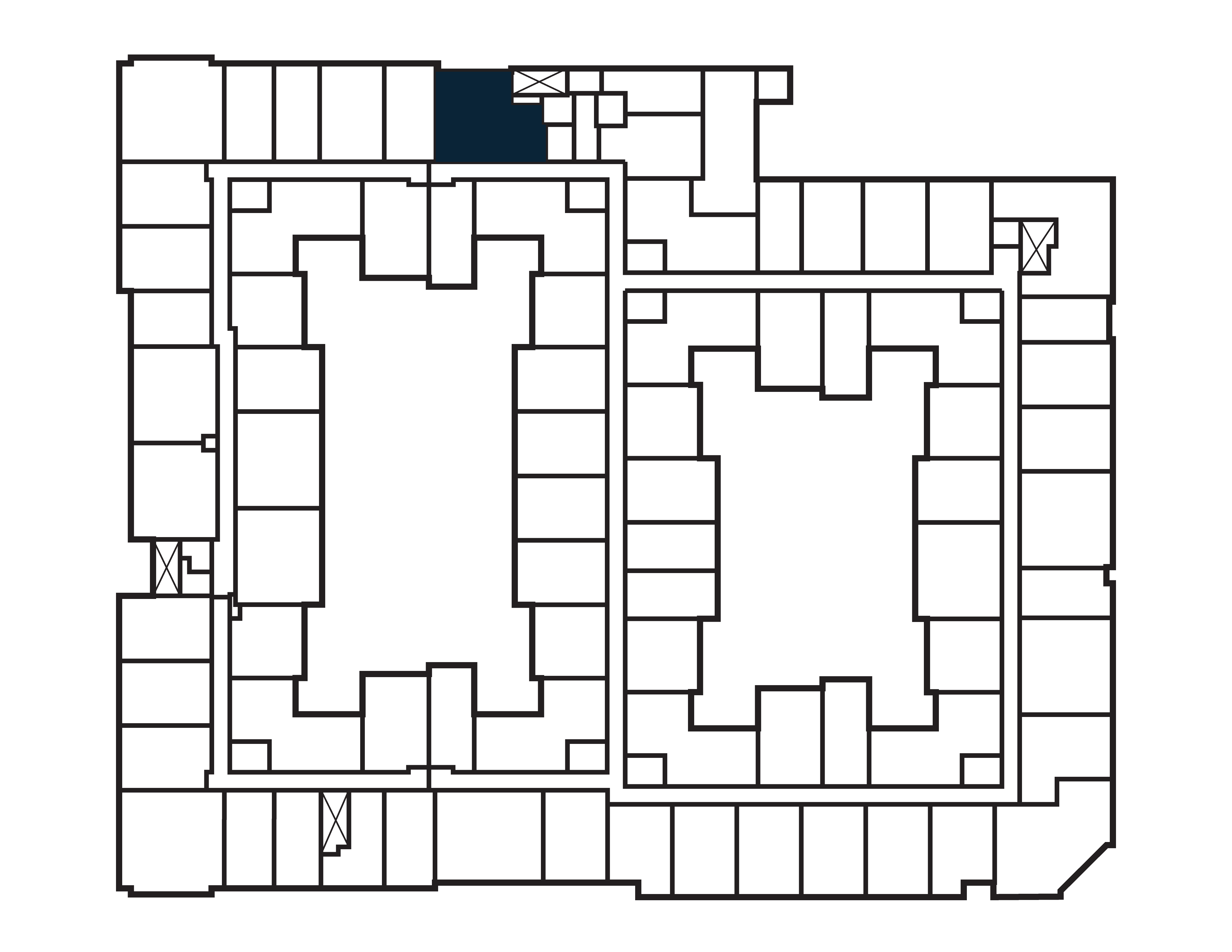 Keyplan image of apartment 548