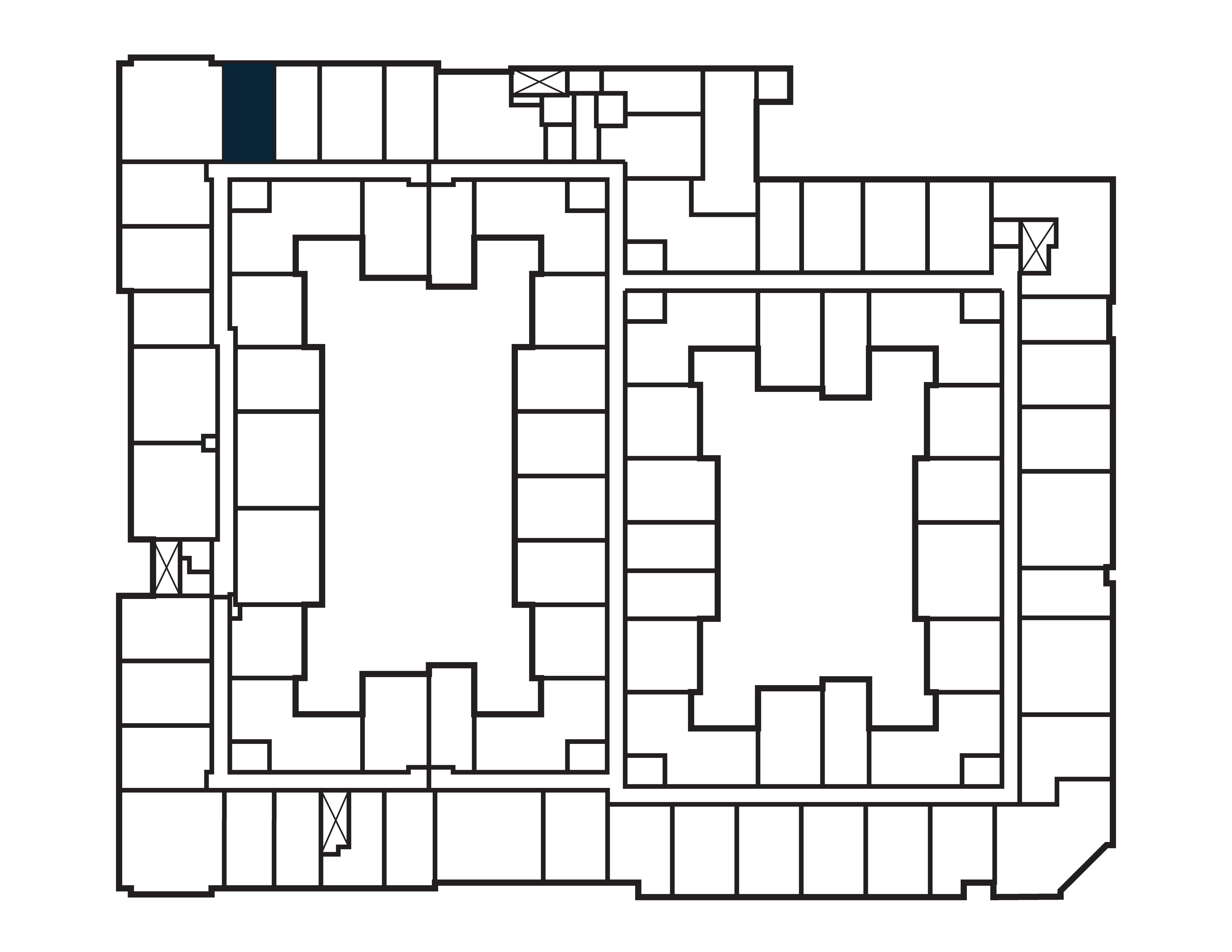 Keyplan image of apartment 554