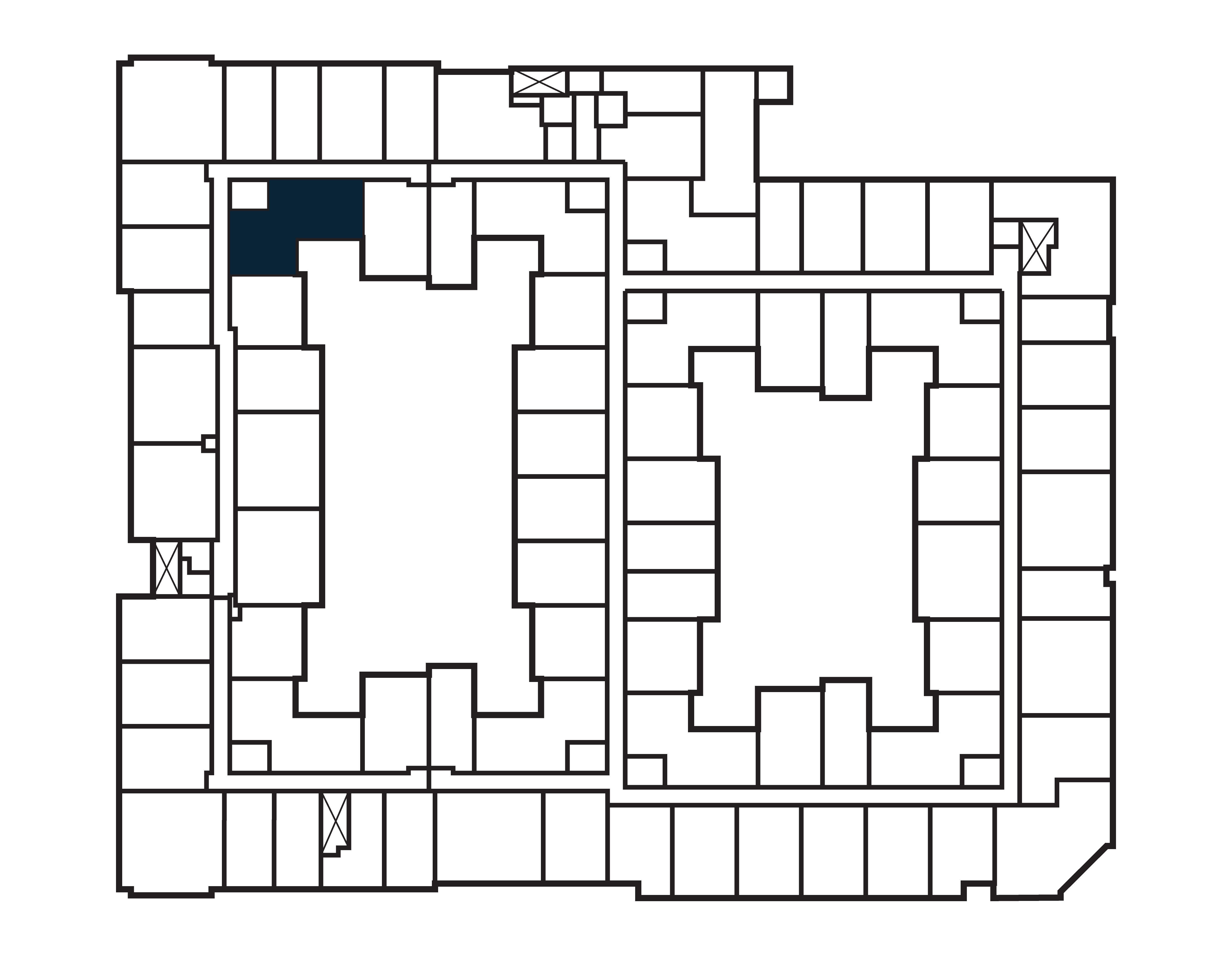 Keyplan image of apartment 557