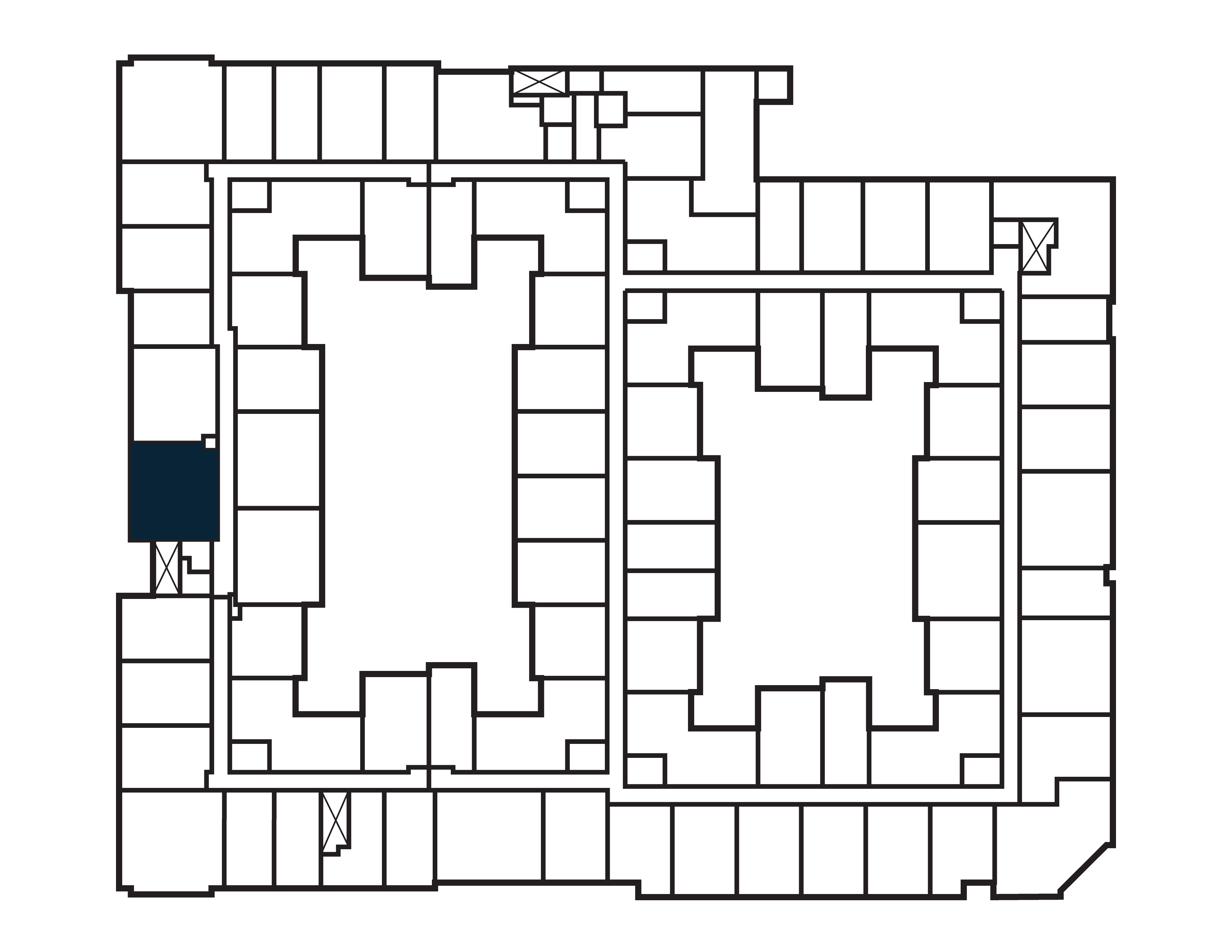 Keyplan image of apartment 564