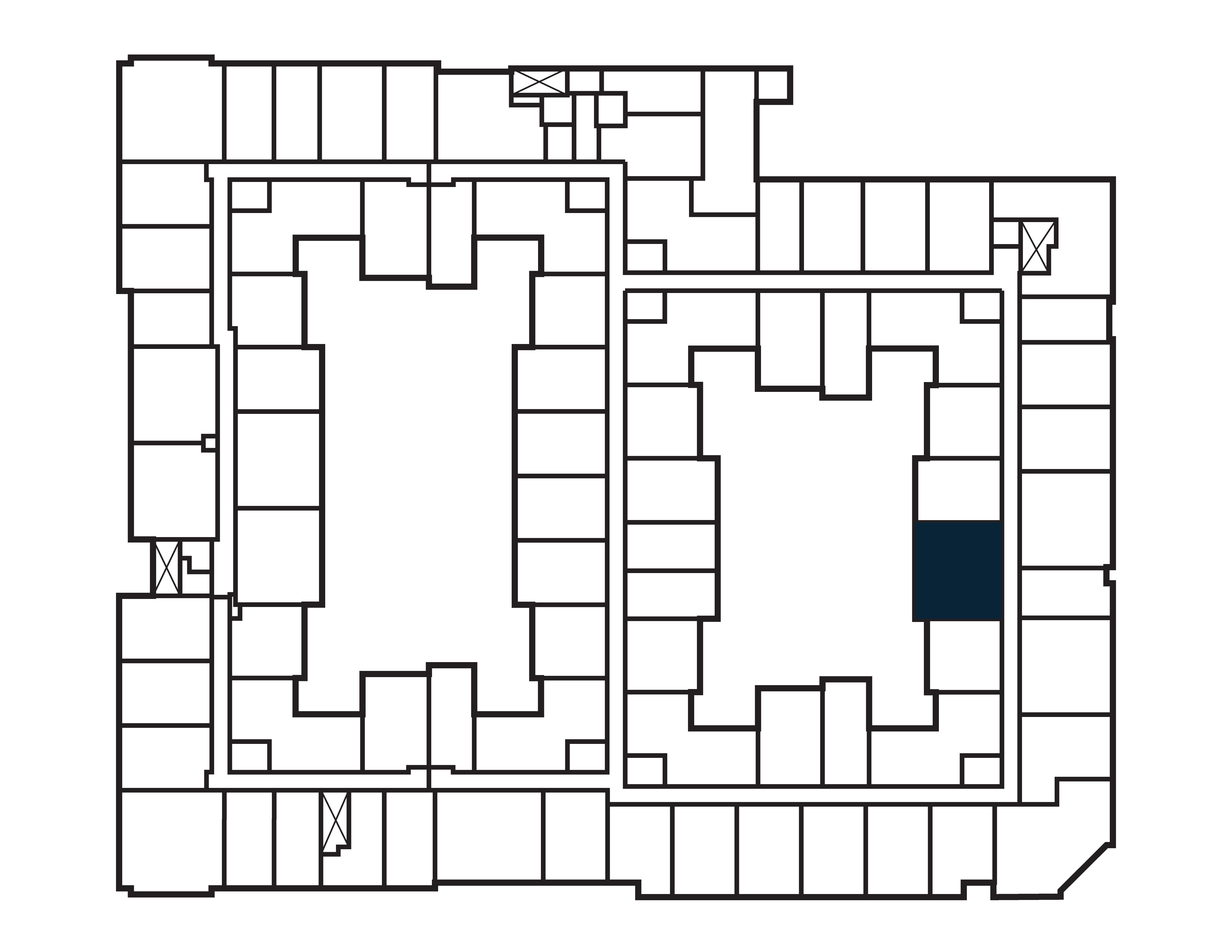 Keyplan image of apartment 618