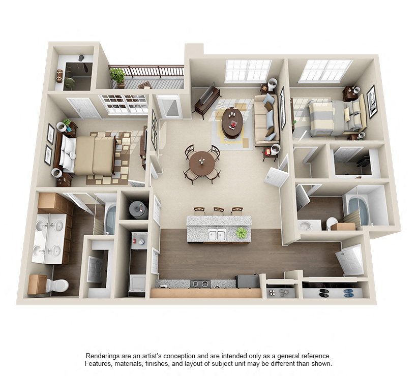 Luxury 1, 2, & 3 Bedroom Apartments in Missouri City, TX
