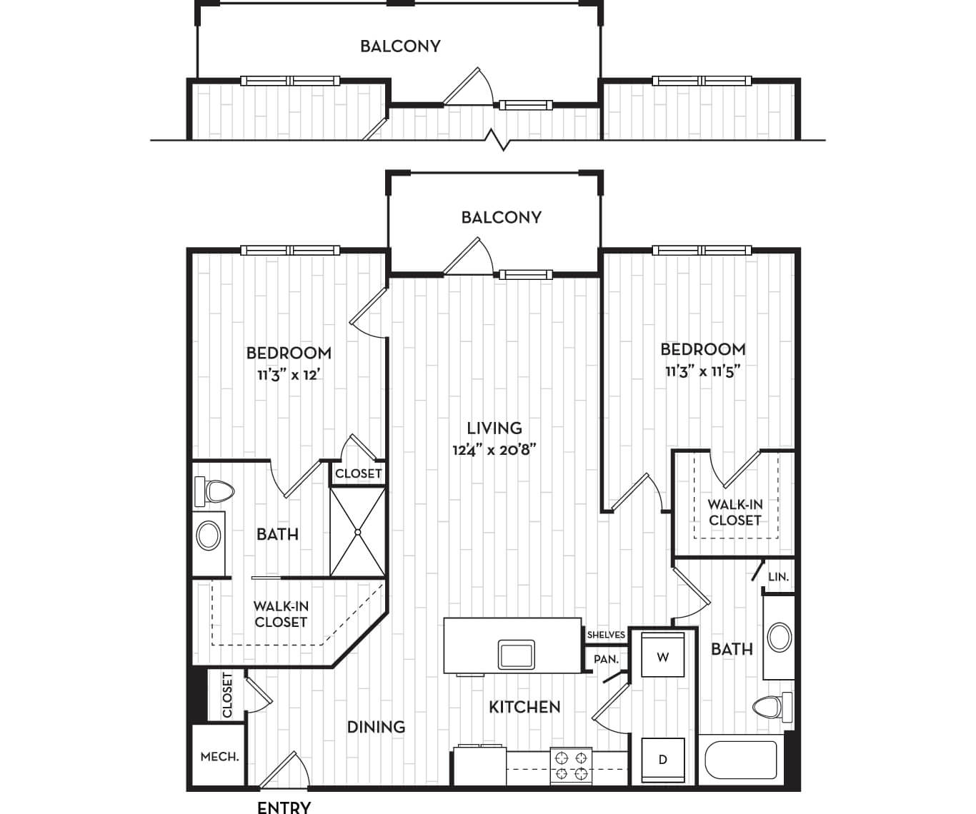 Egret Floor Plan