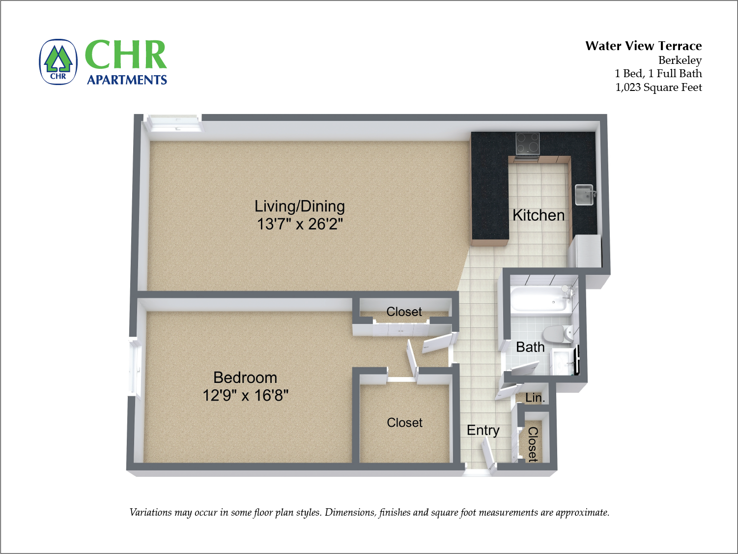 房源照片：Unit 7618, Water View Terrace, Framingham