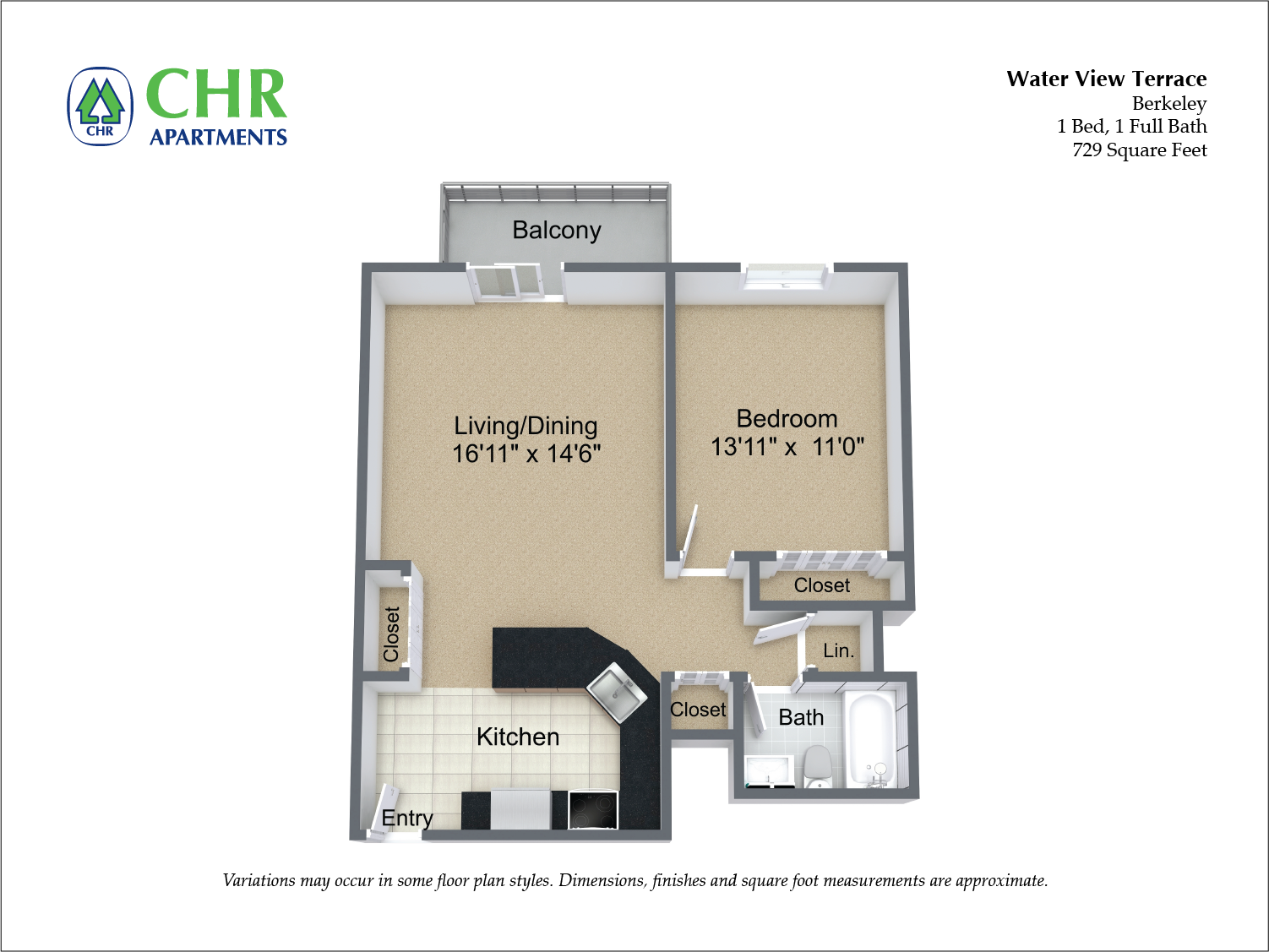 房源照片：Unit 7613, Water View Terrace, Framingham